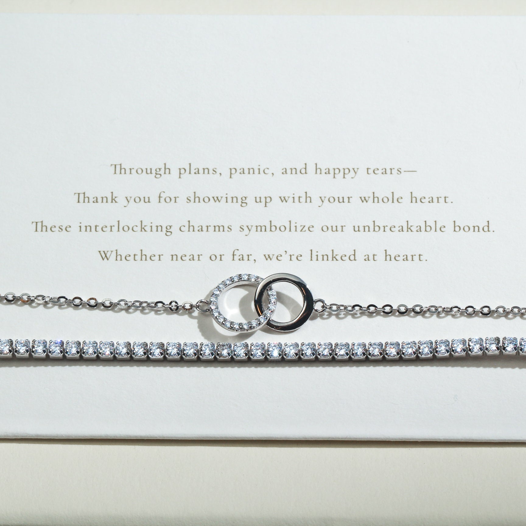 Linked For Life - Hoop Bracelet Set