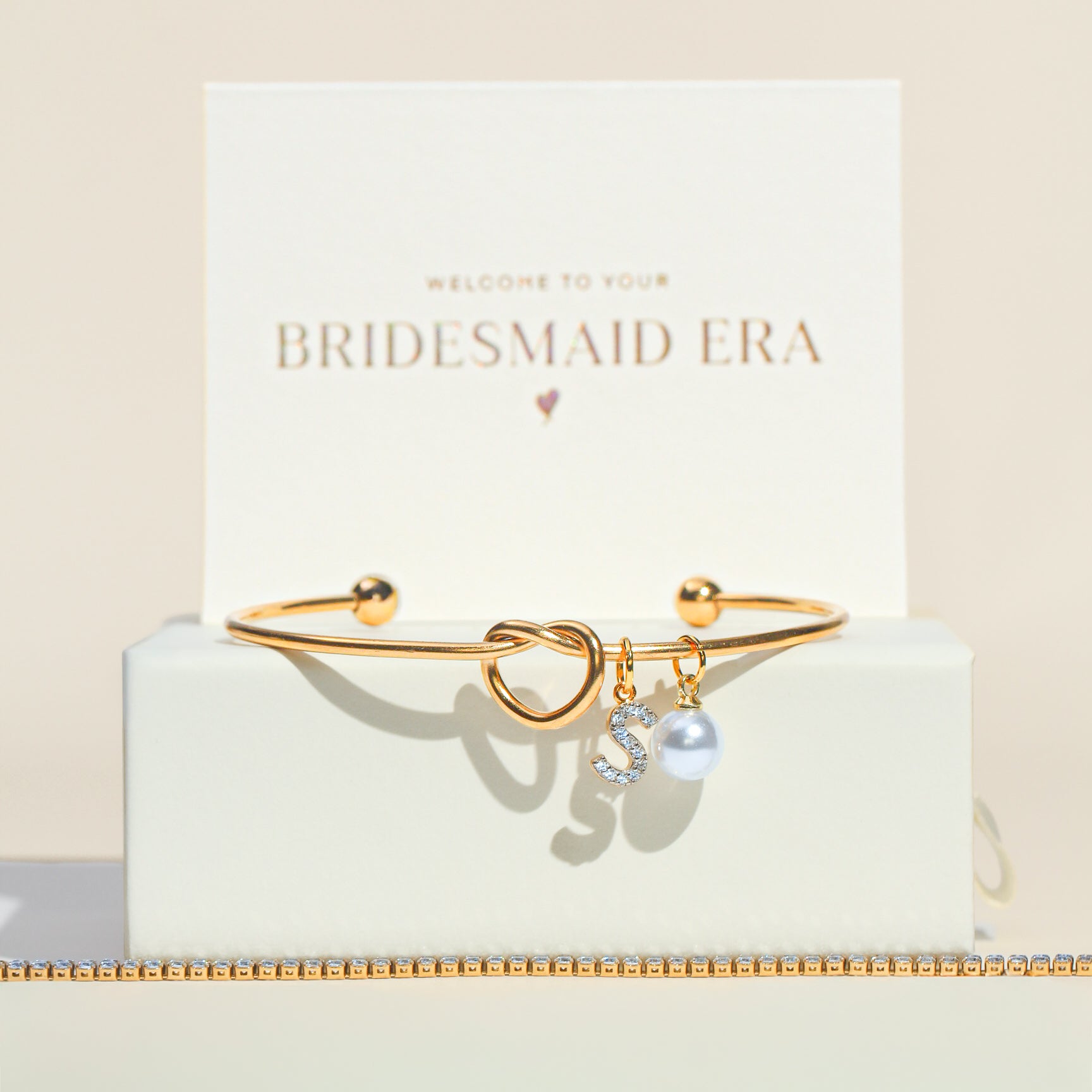 "Tie The Knot" - Studded Stack