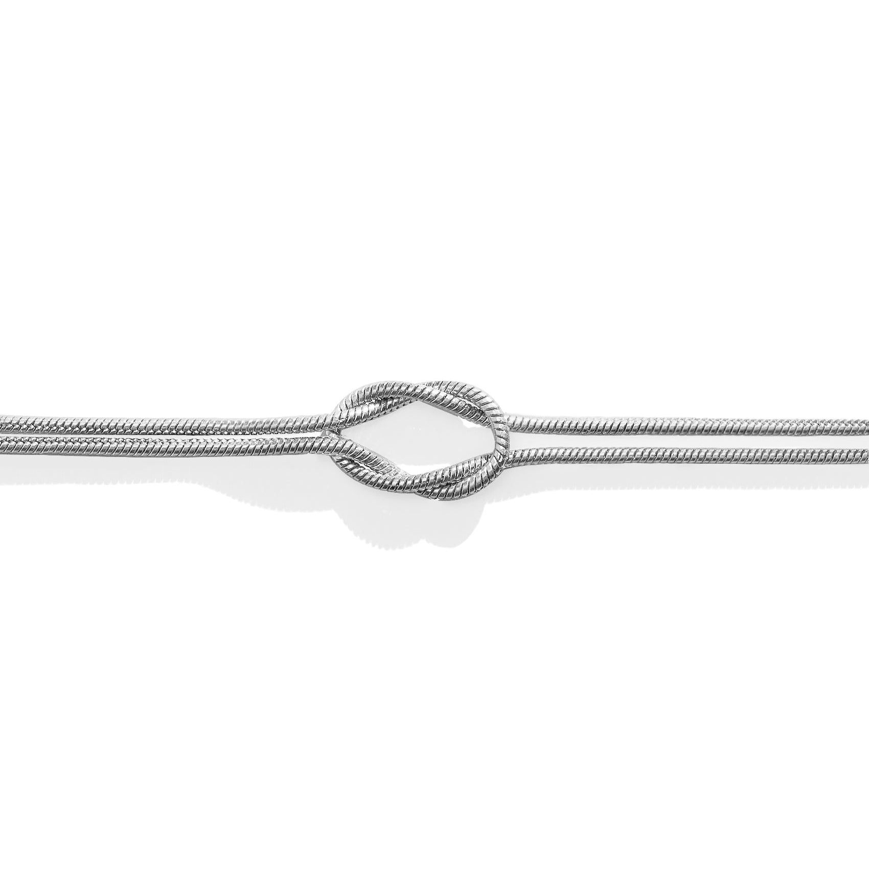"Tie The Knot" - Stainless Steel Bracelet