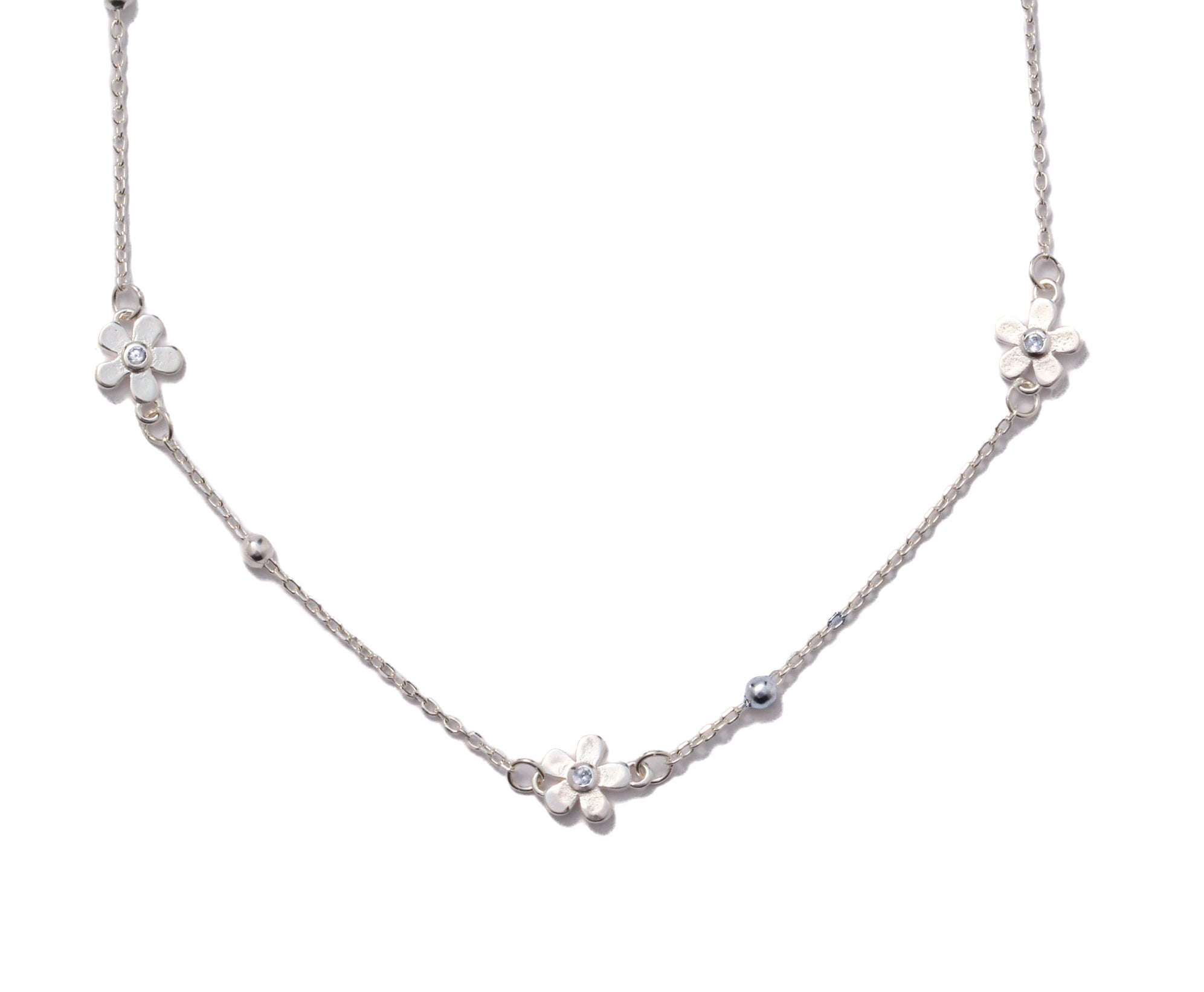 Daisy Satellite Necklace