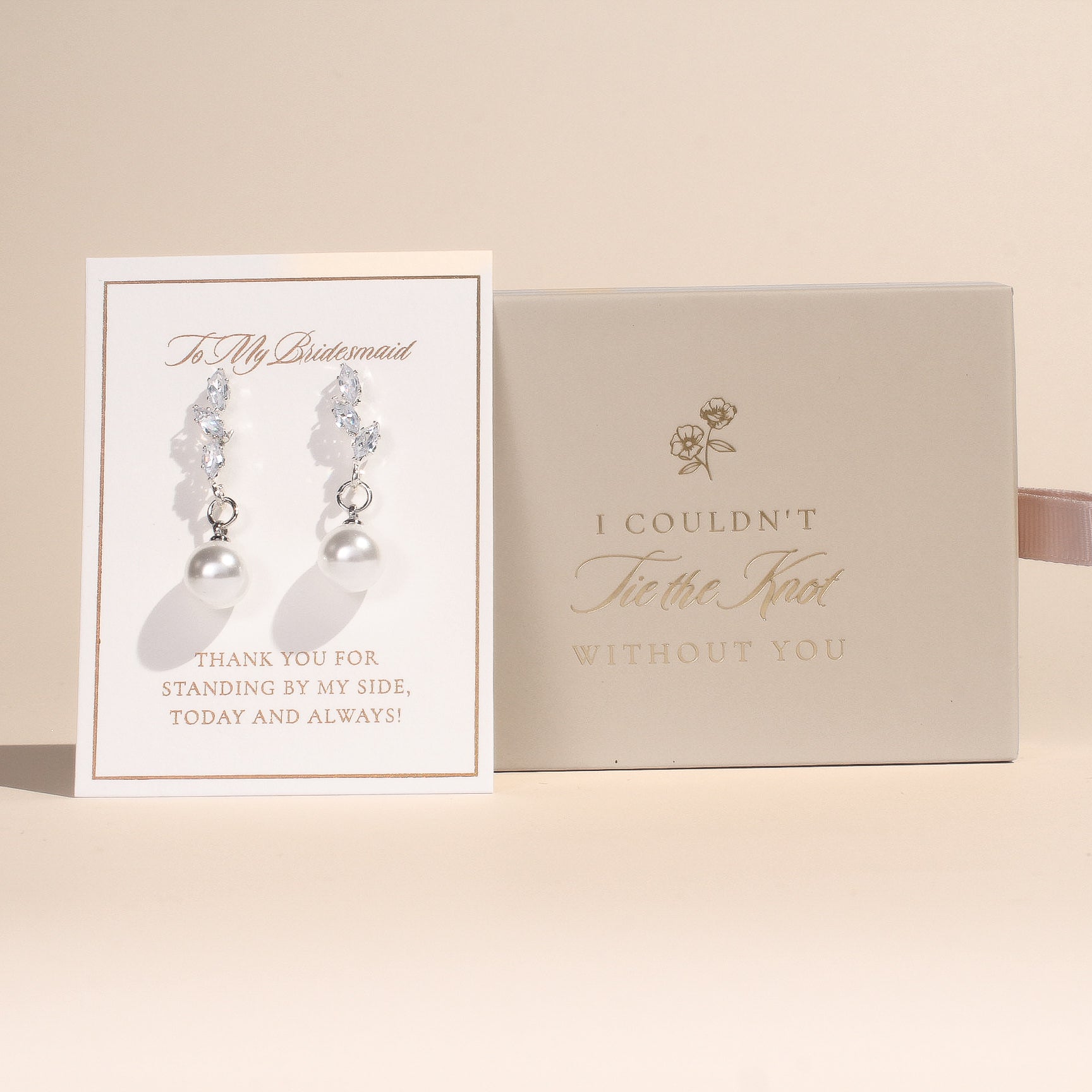 Laurel Pearl Earrings
