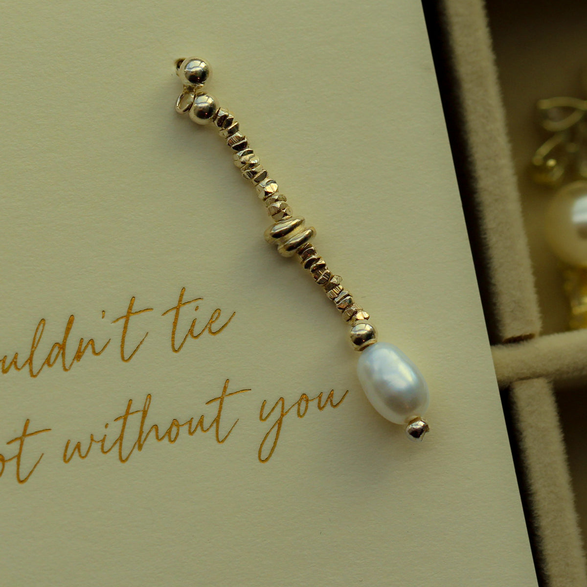 Boho Pearl Drop Earrings