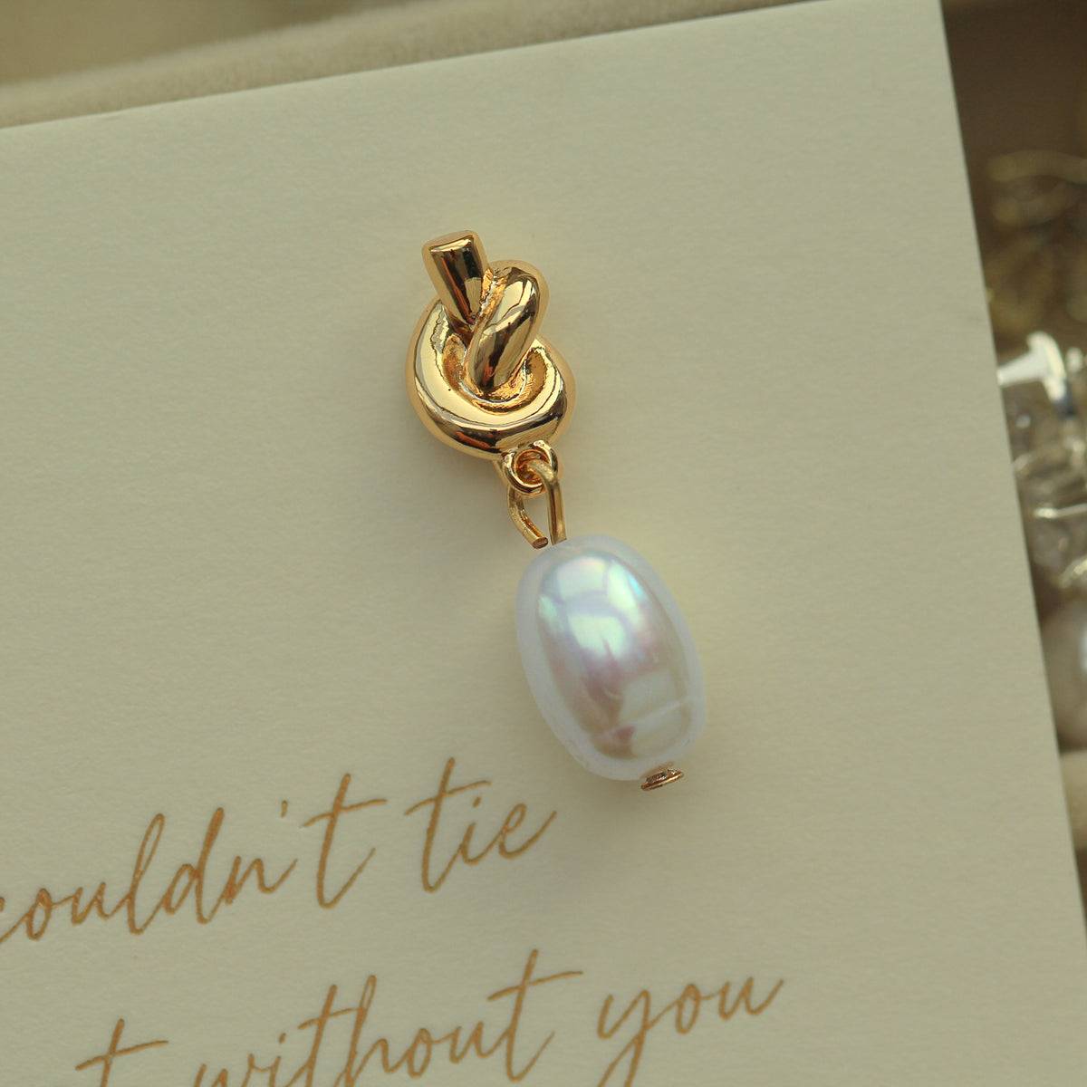 Dainty Knotted Earrings