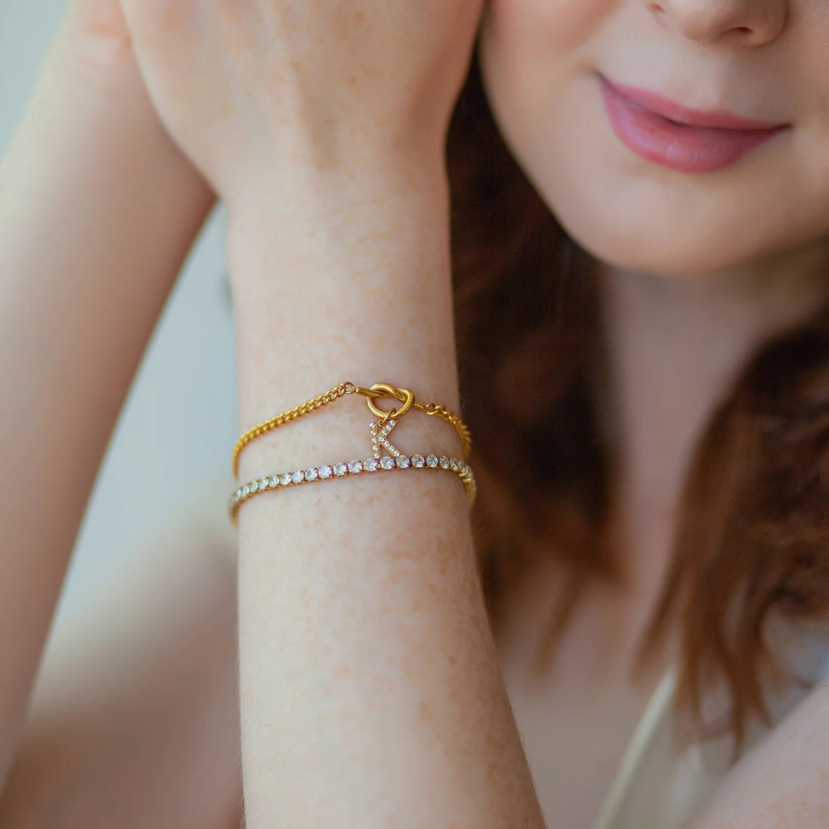 Knot Bracelet & Earrings Giftbox Set