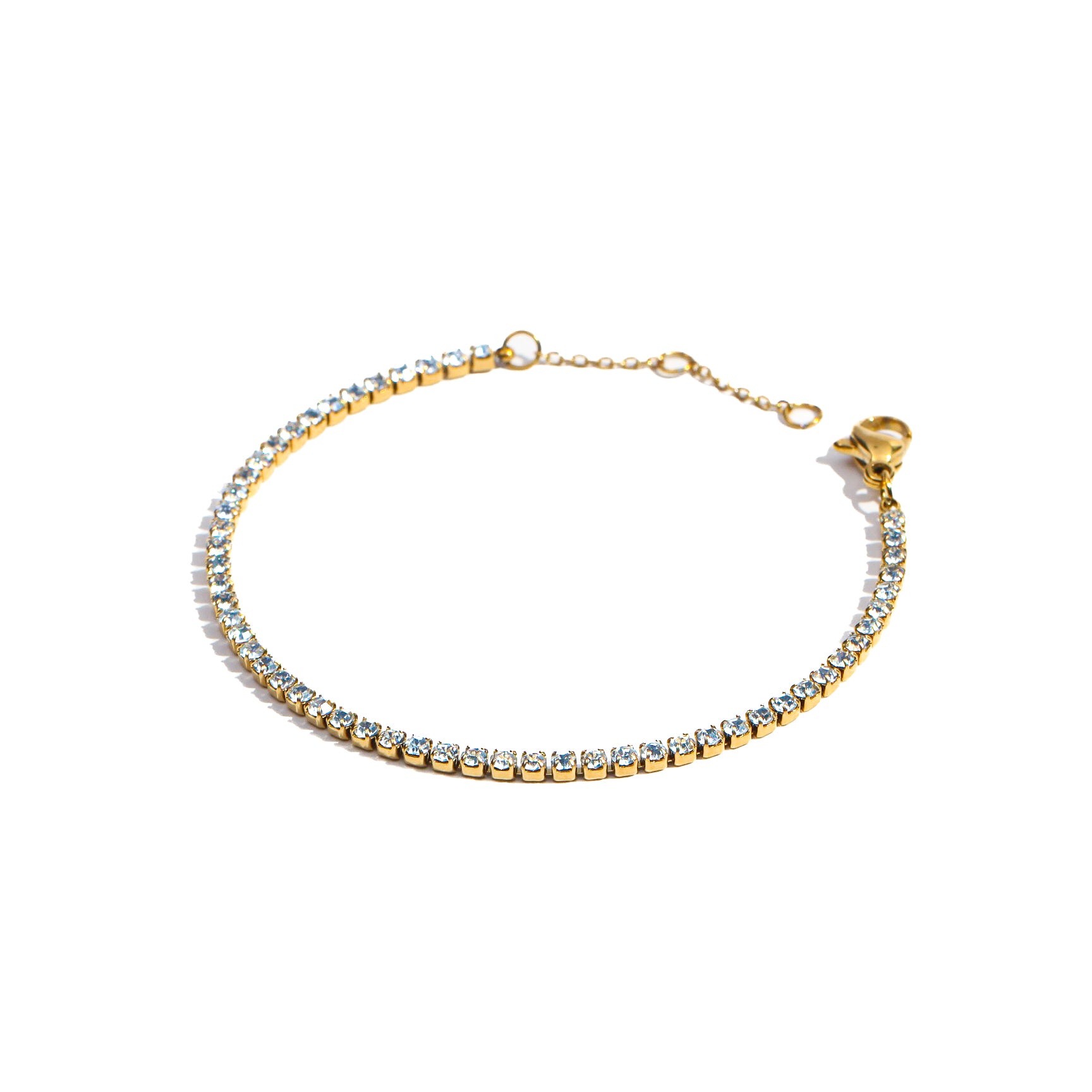 2mm Dainty - Stackable Tennis Bracelet