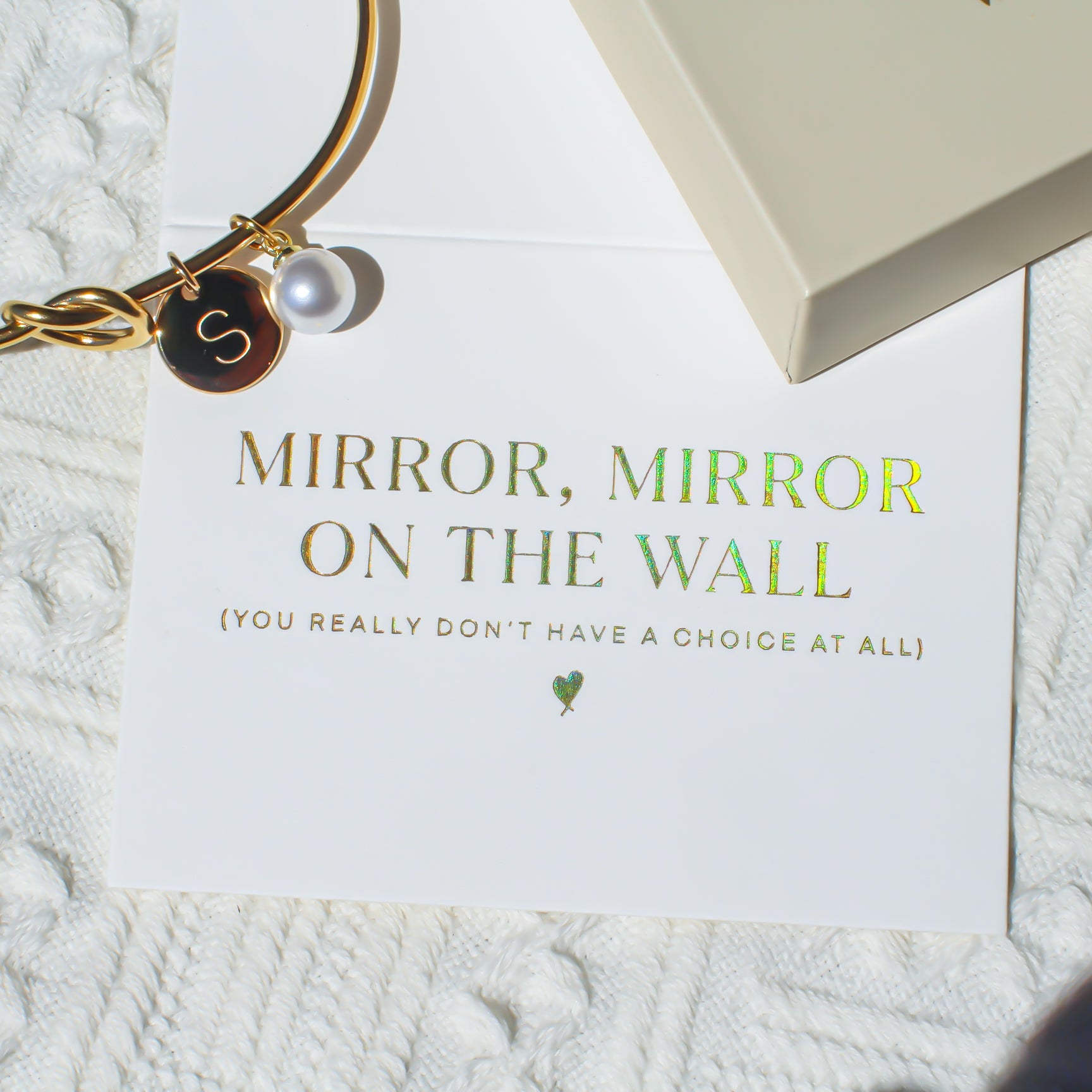 Proposal Card +"Tie The Knot" - Gift Box