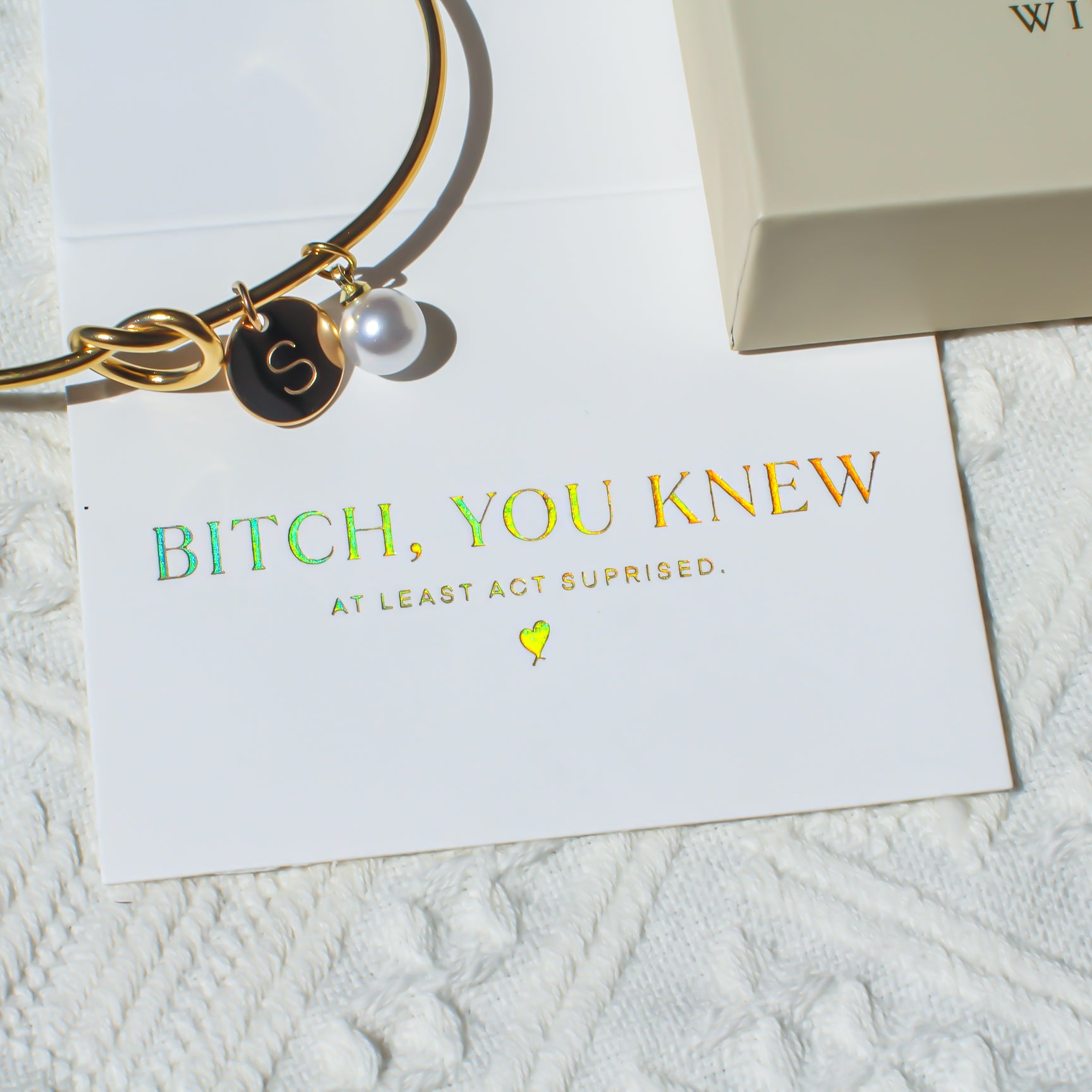 Proposal Card +"Tie The Knot" - Gift Box