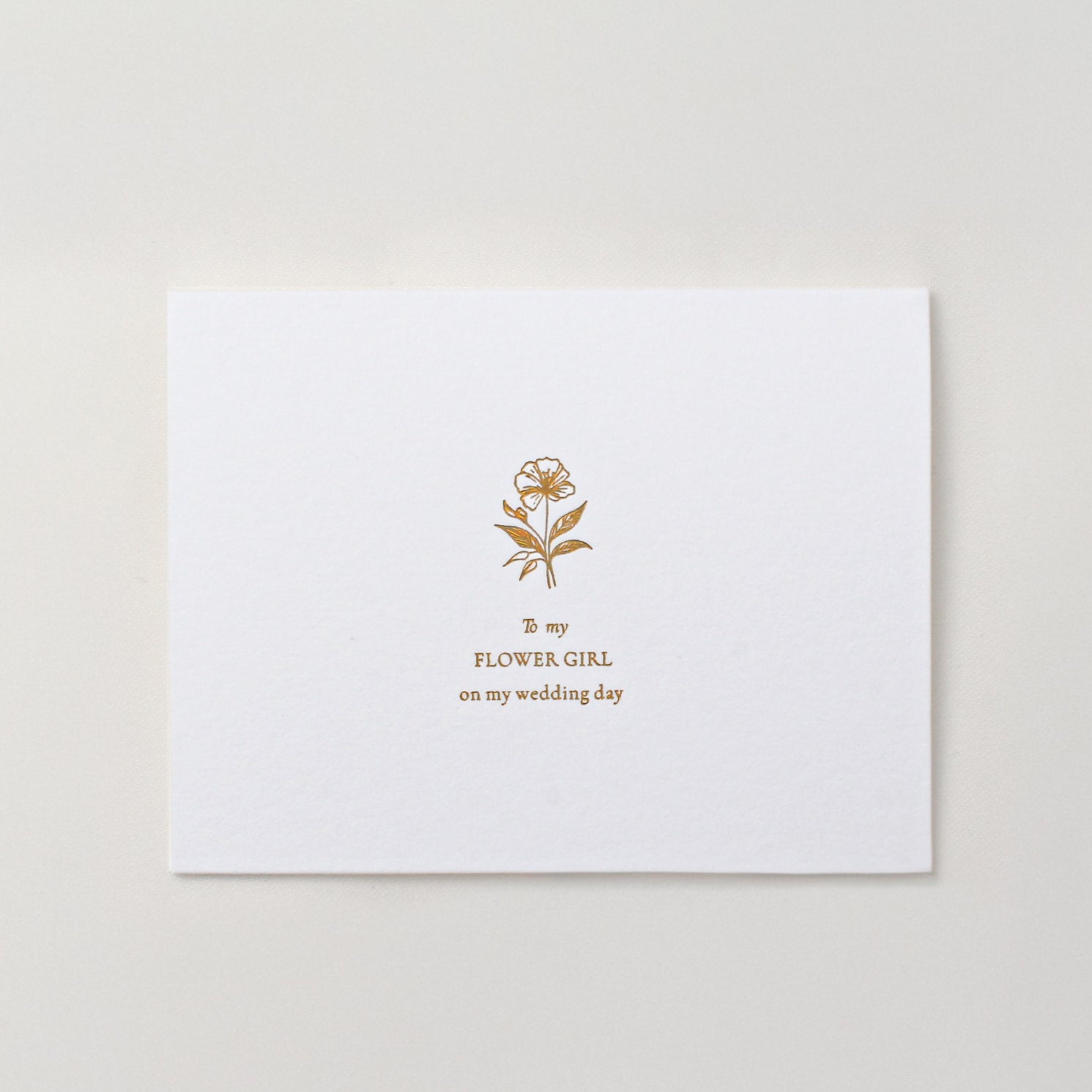 Proposal Cards - On My Wedding Day... Flower Girl