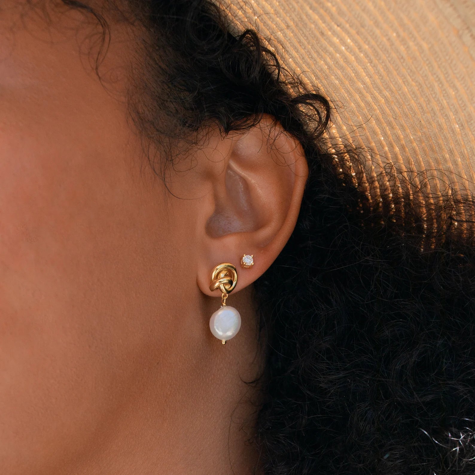 Dainty Knotted Earrings