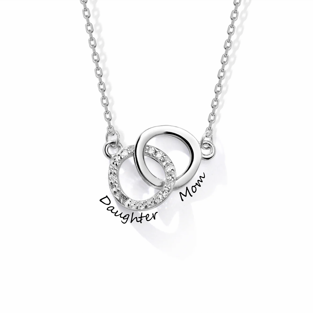 Linked For Life - Dainty Pave Link Sterling Necklace