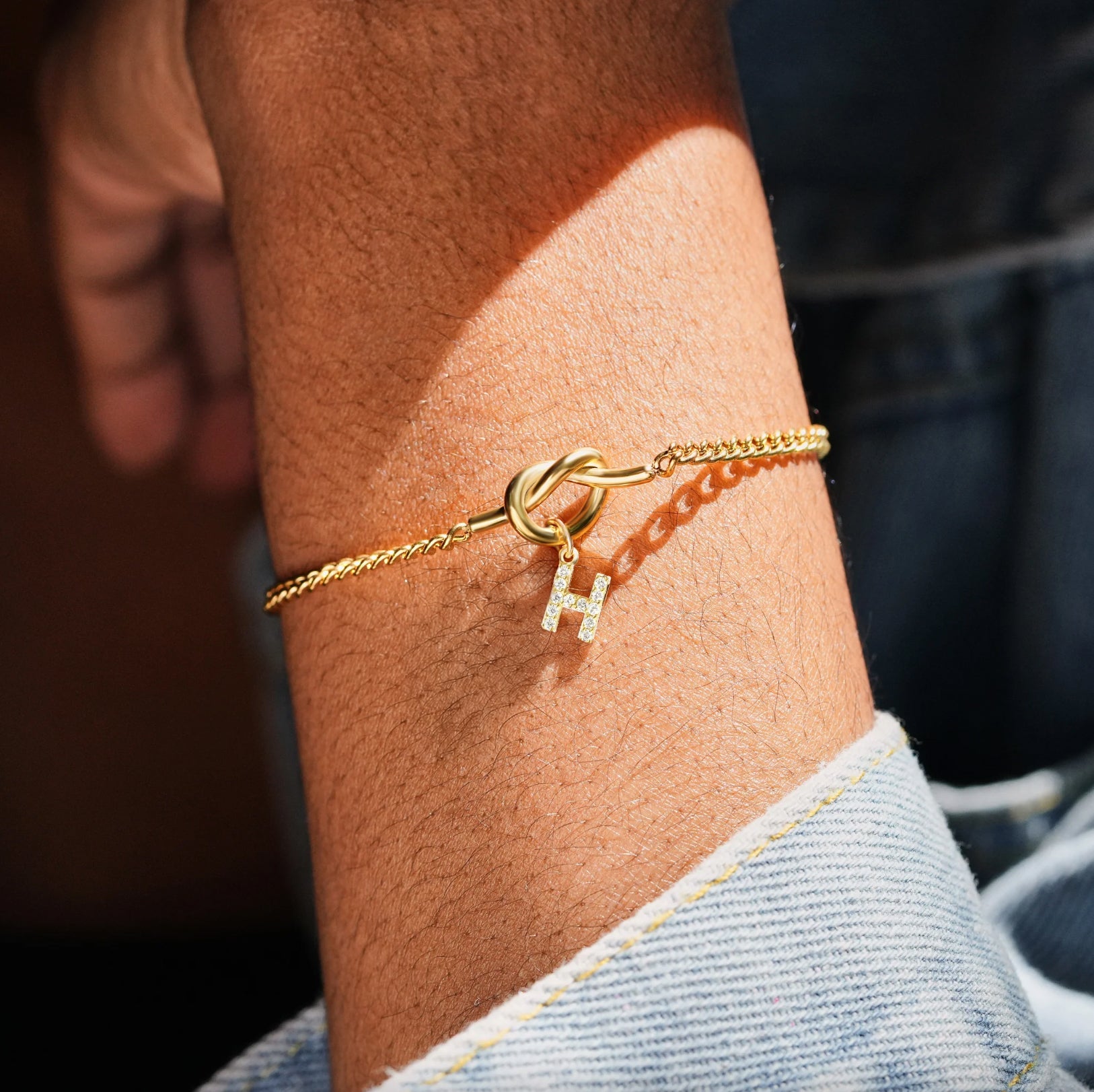 "Tie The Knot" - Studded Bracelet