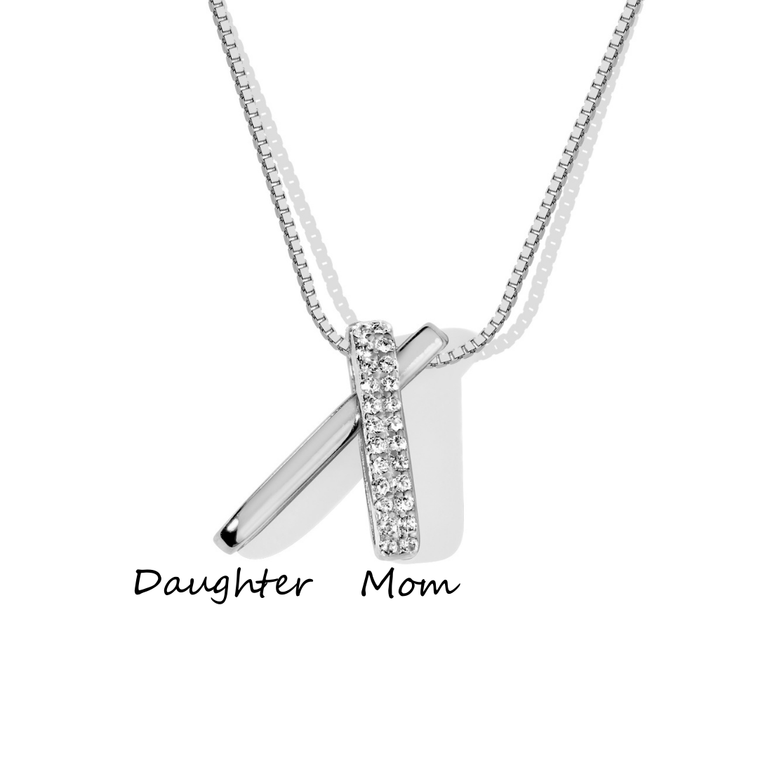 Pave Clip - Necklace