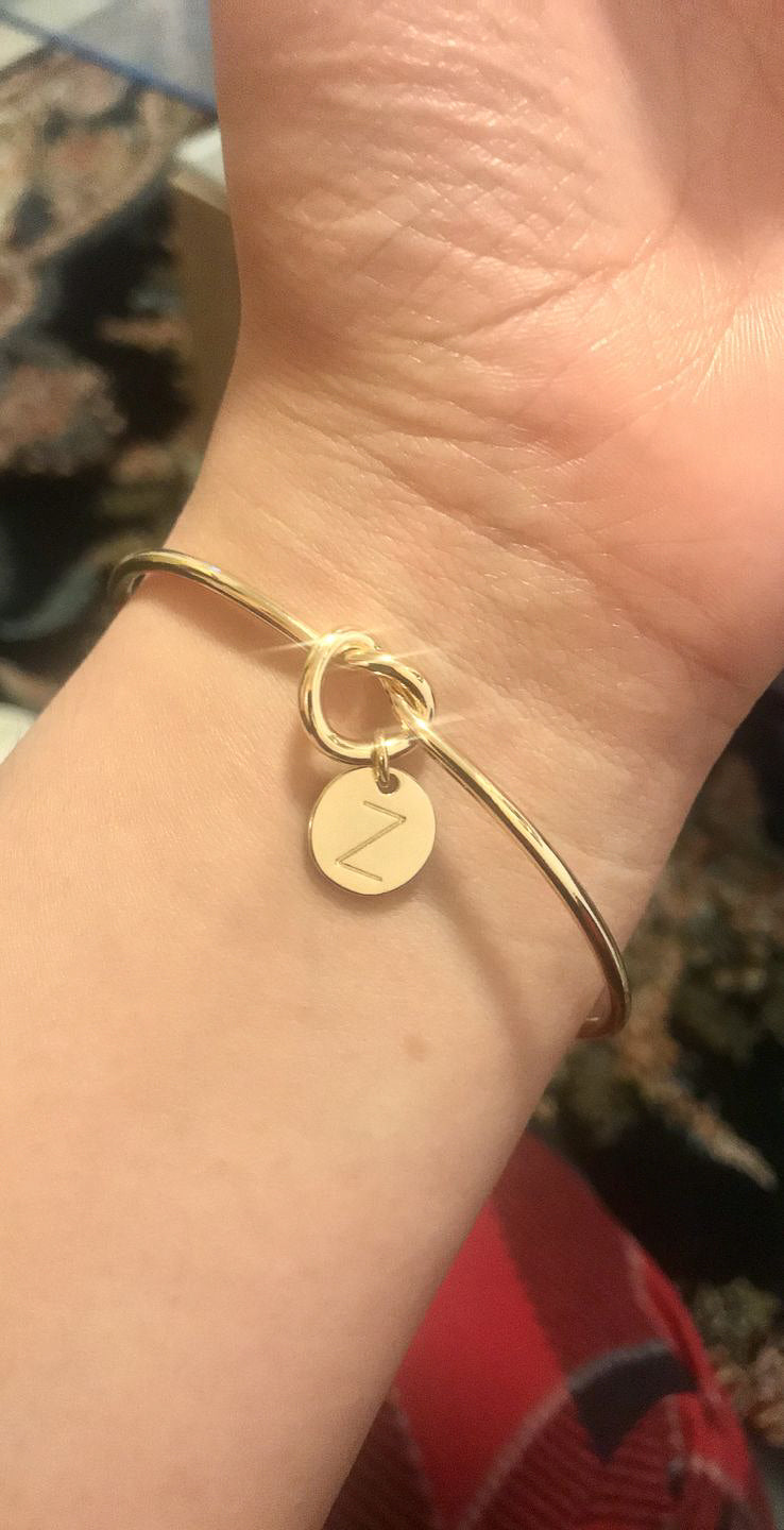 "Tie The Knot" - Opal Bangle