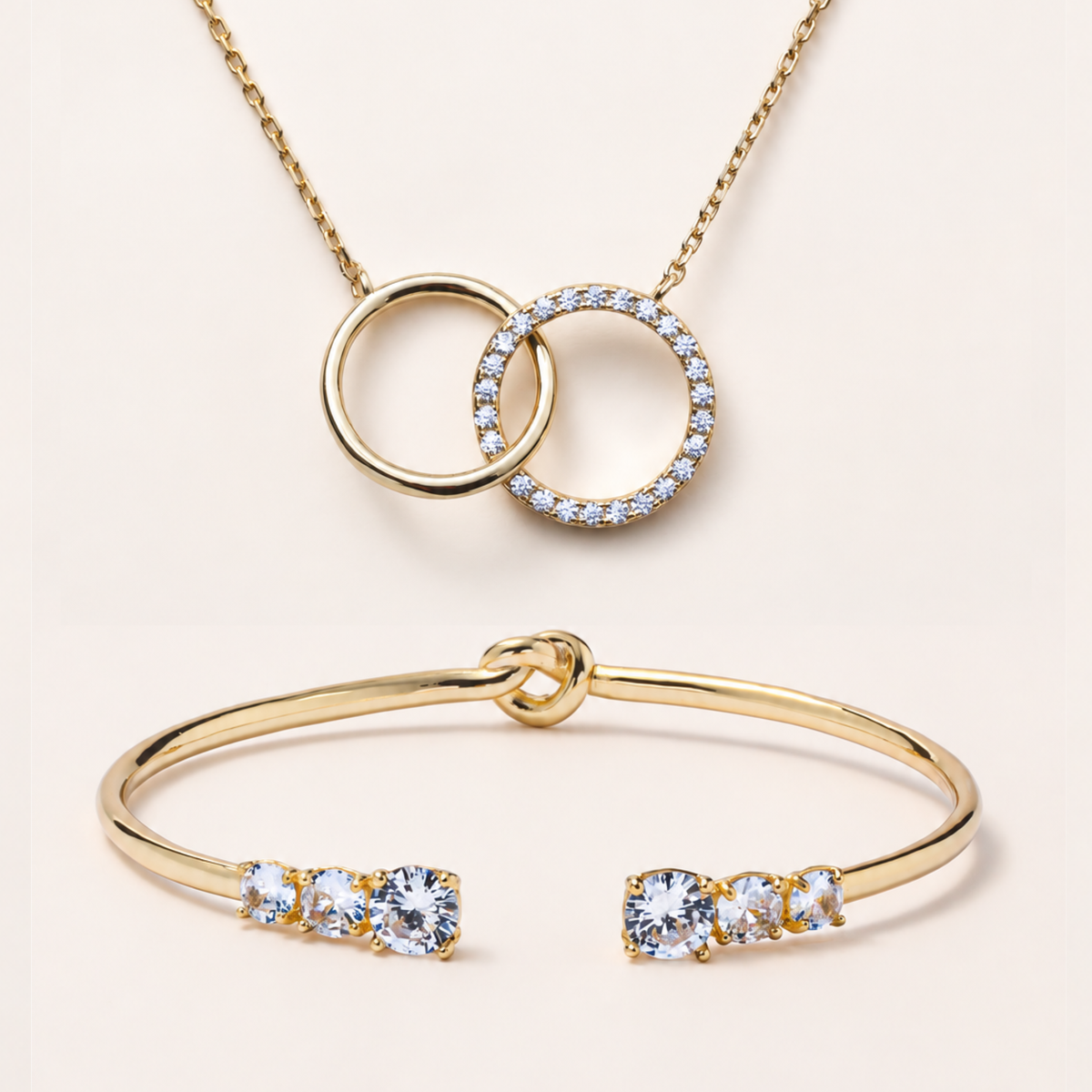 To My Mother-in-law/Mom - Knot N Necklace Set