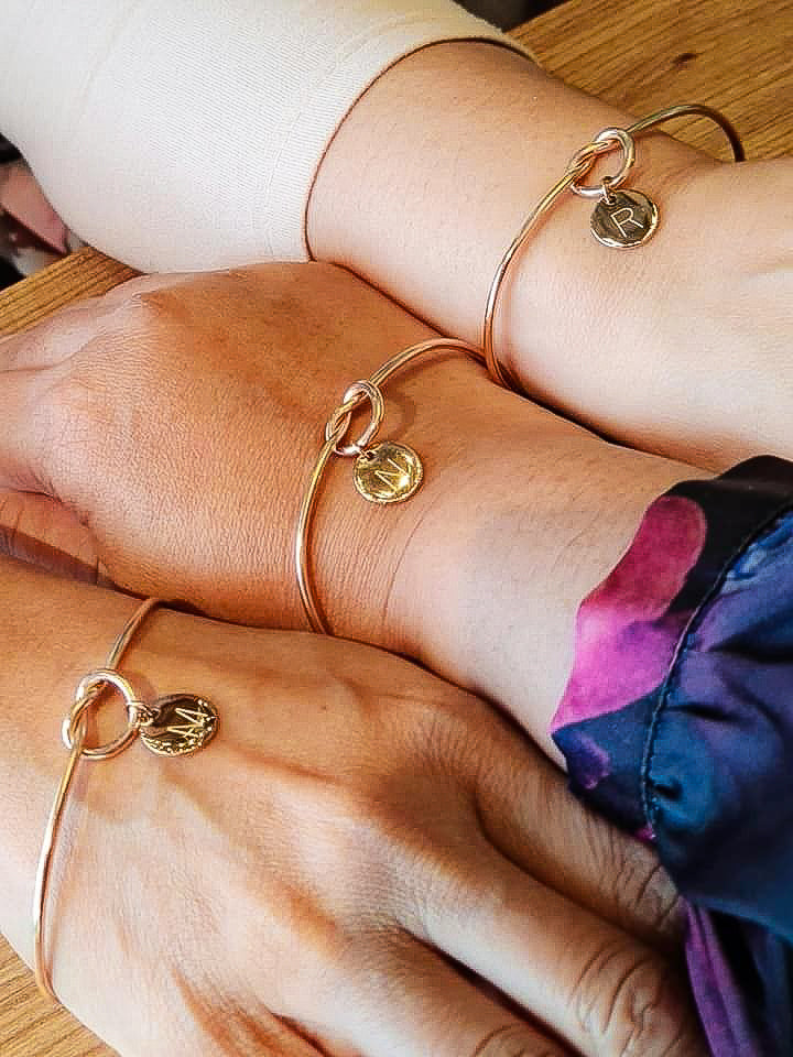 "Tie The Knot" - Opal Bangle
