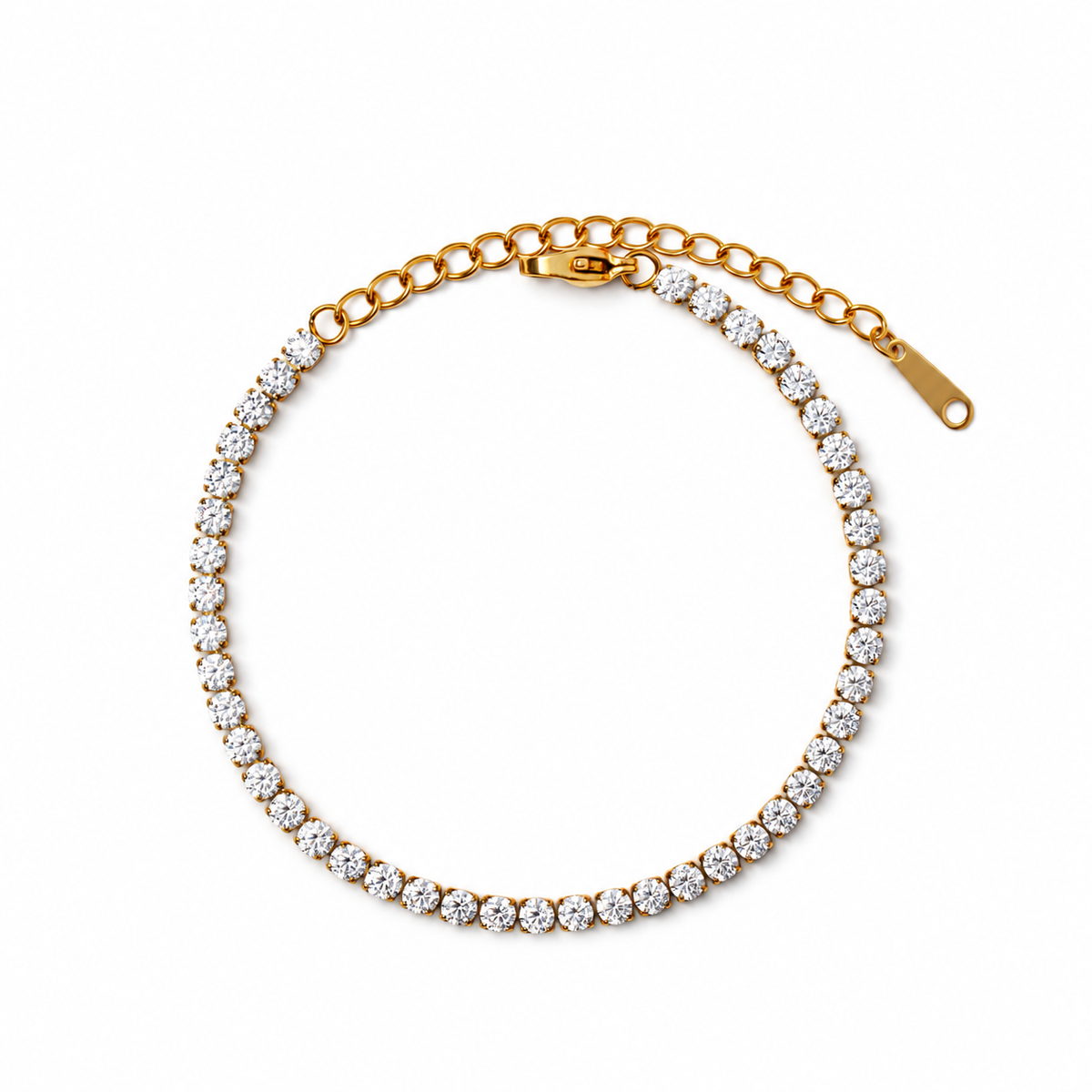 Dainty - Stackable Tennis Bracelet
