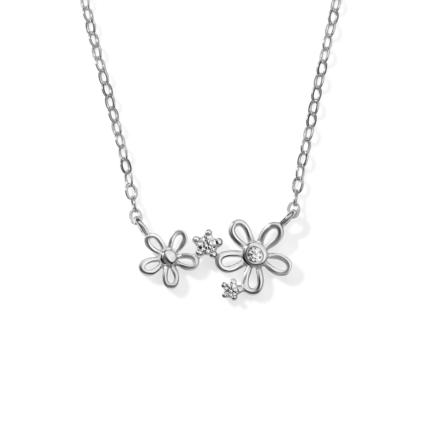 Flower Girl - Wildflower Studded Necklace