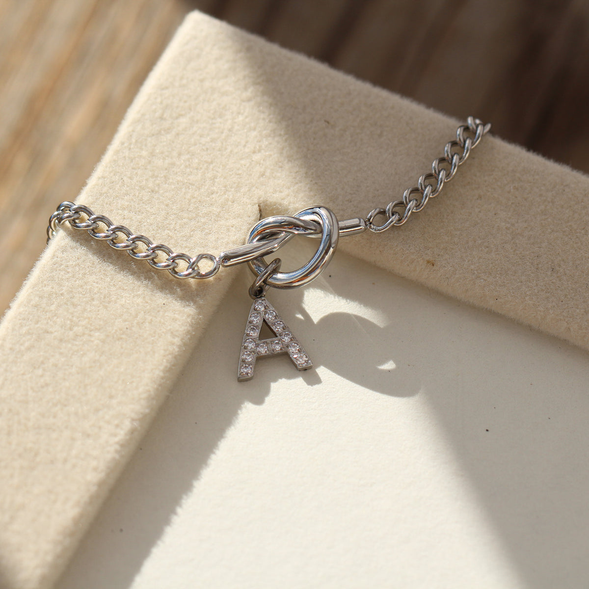 Knot Bracelet & Earrings Giftbox Set
