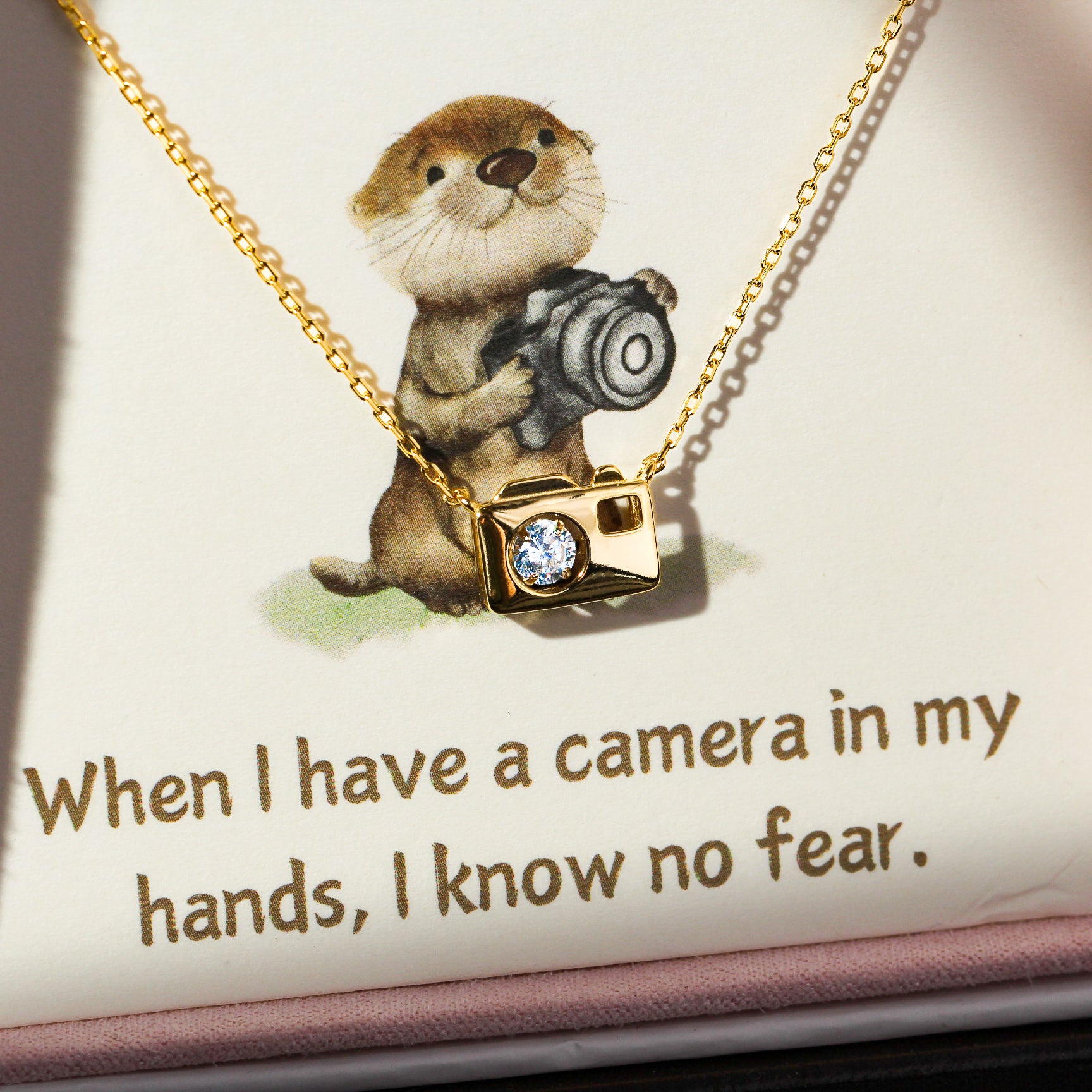 Wedding Photographer - Zirconia Necklace