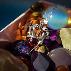 CrystalHarmony Crown Necklace (For 0.2-0.8CM Crystals)