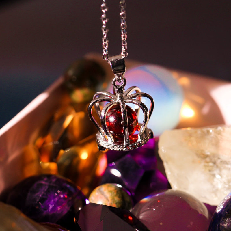 CrystalHarmony Crown Necklace (For 0.2-0.8CM Crystals)