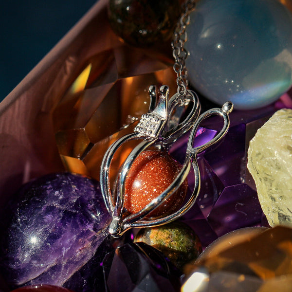 CrystalHarmony Crown Necklace (For 0.2-1.1CM Crystals)