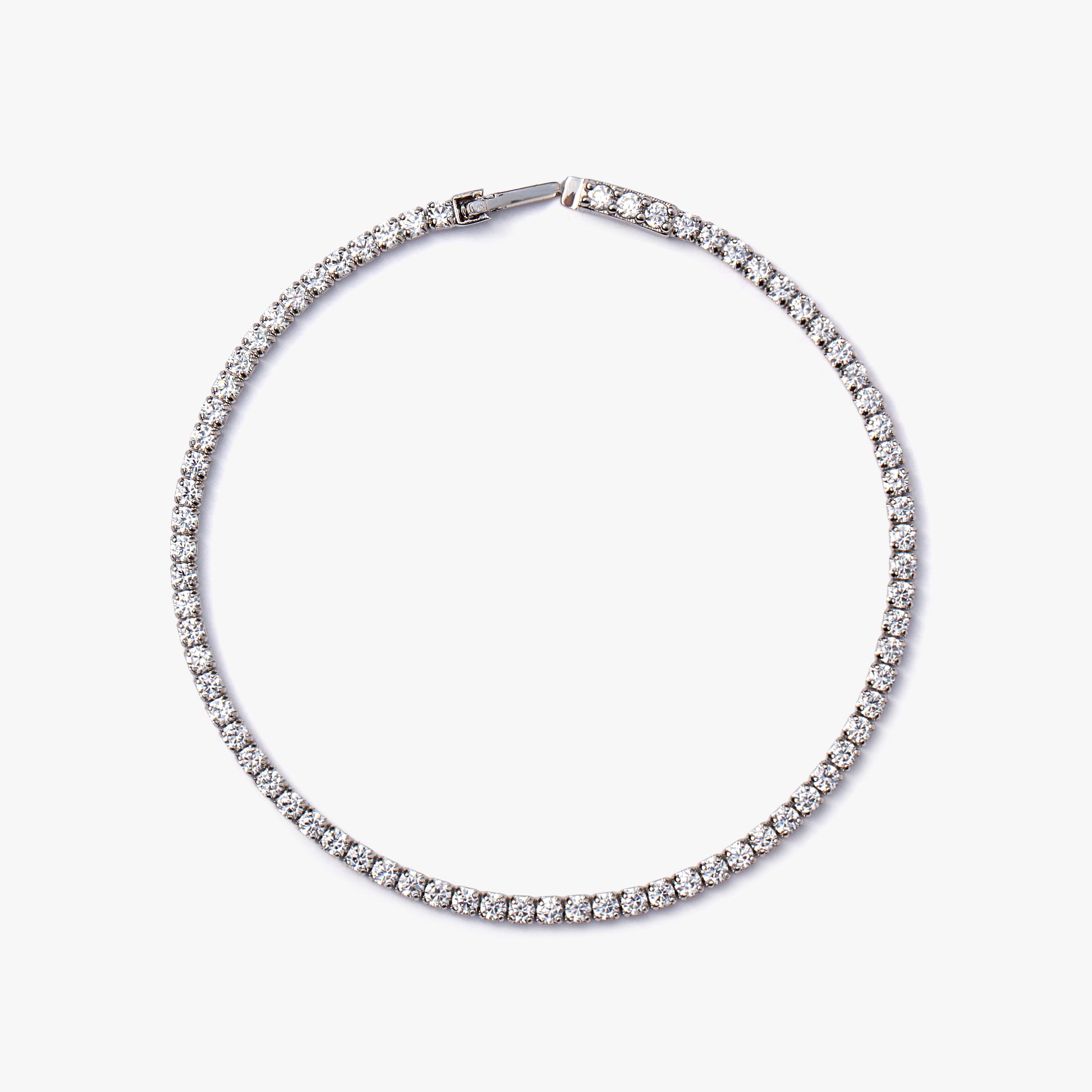 2mm Dainty Sterling Tennis Bracelet