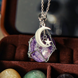 Crescent CrystalHarmony Necklace