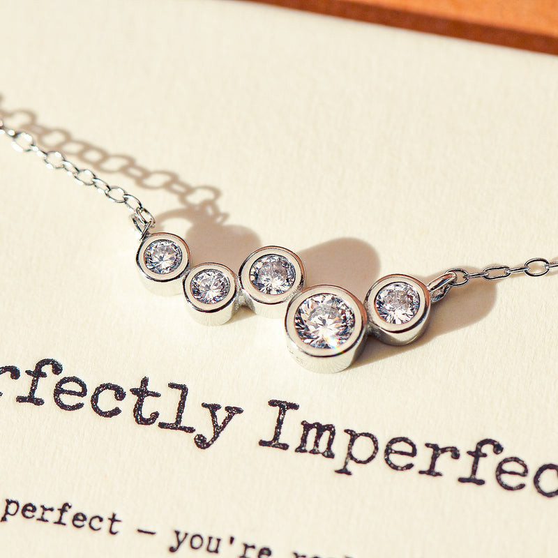 Perfectly Imperfect - Moissanite Necklace