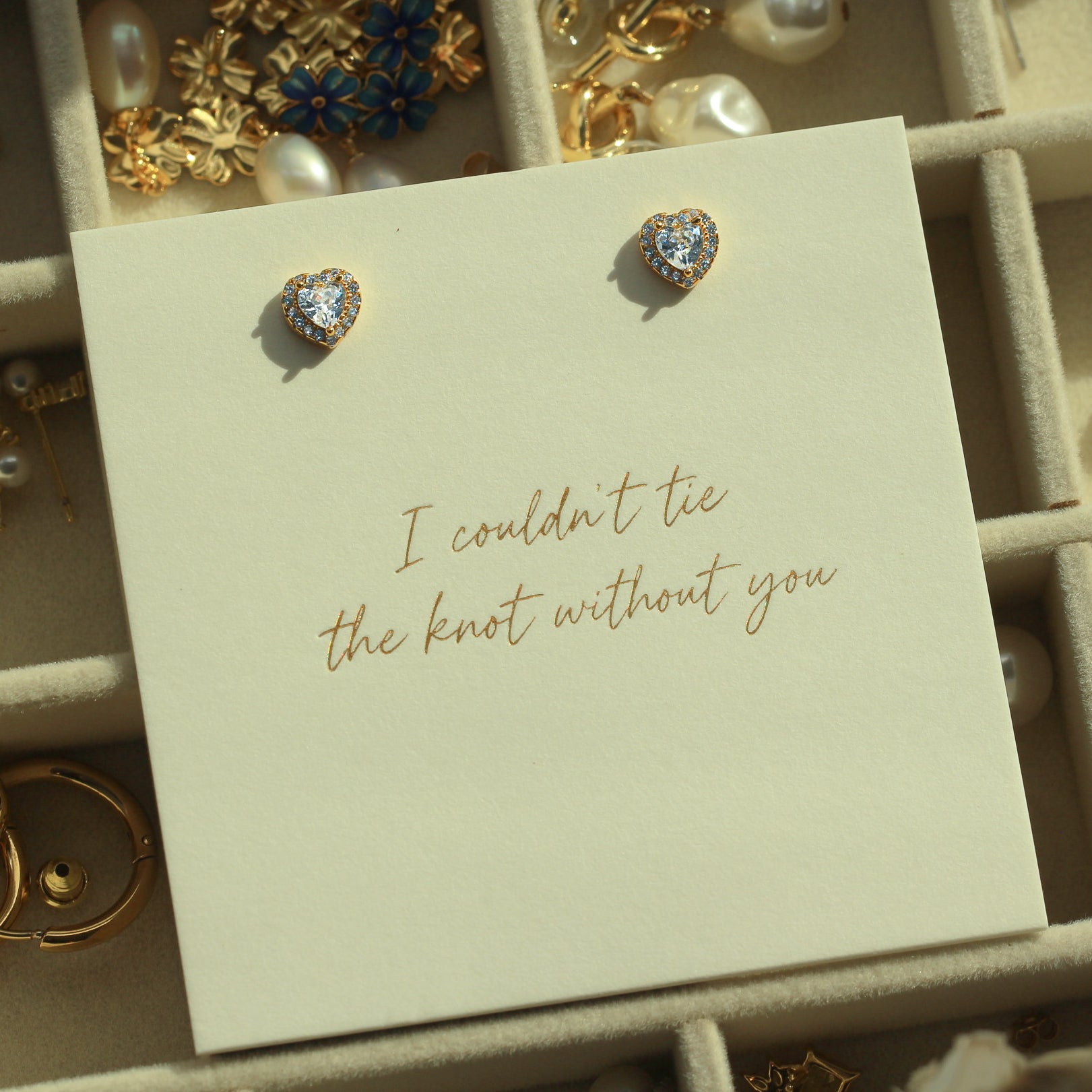 Dainty Heart Earrings