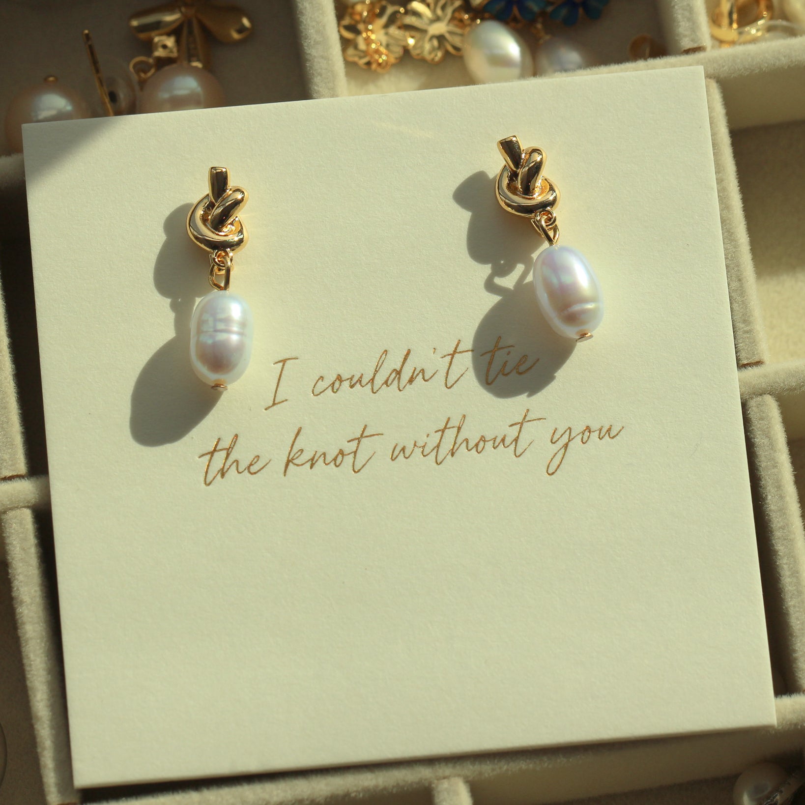 Dainty Knotted Earrings