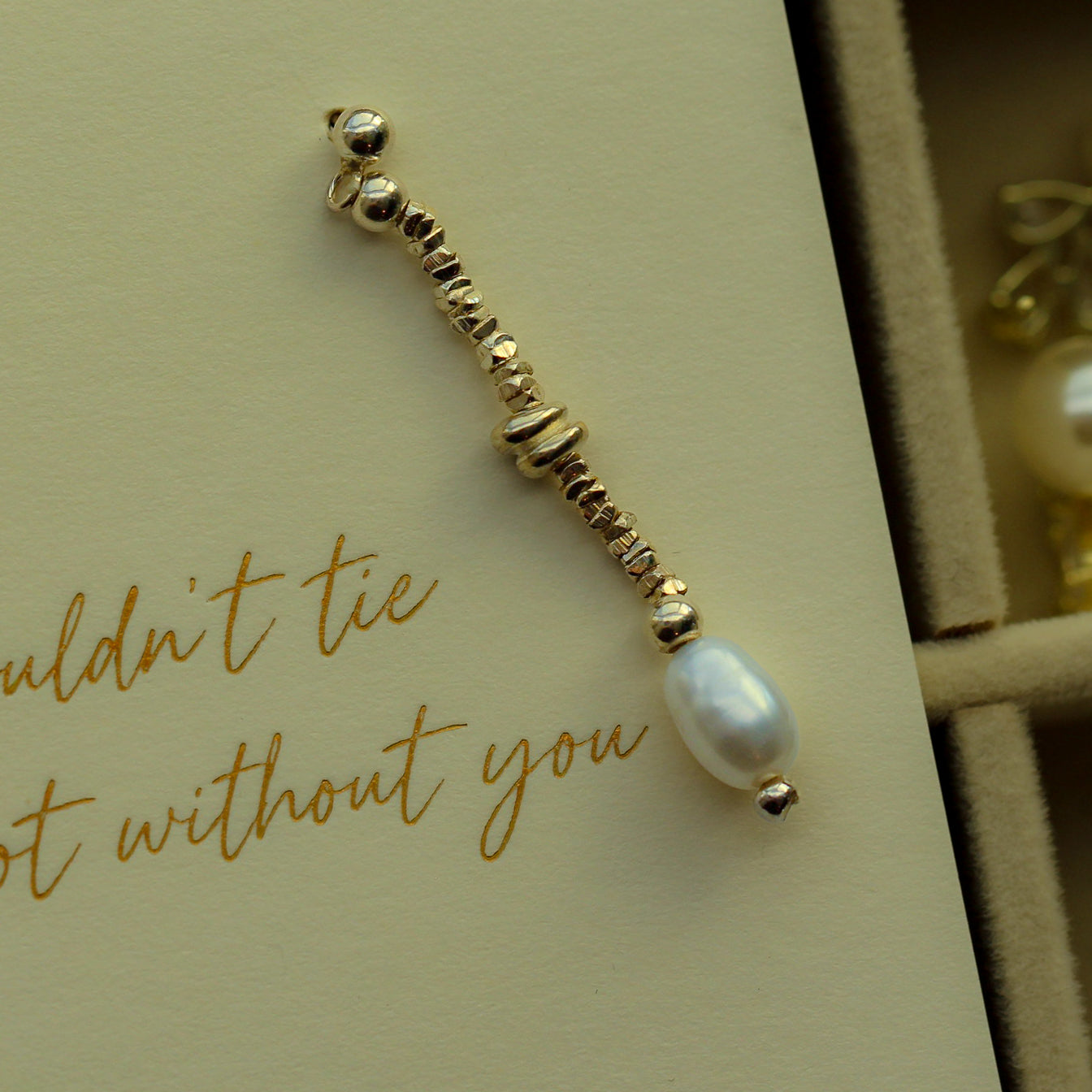 Boho Pearl Drop Earrings