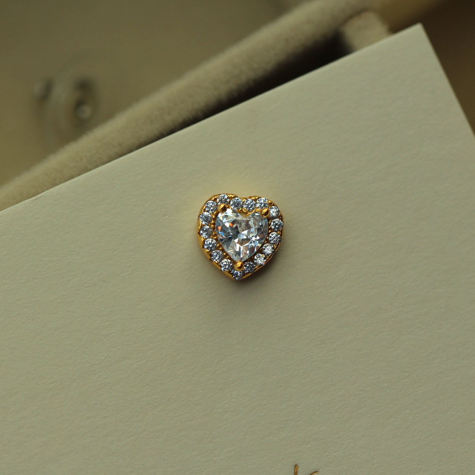 Dainty Heart Earrings