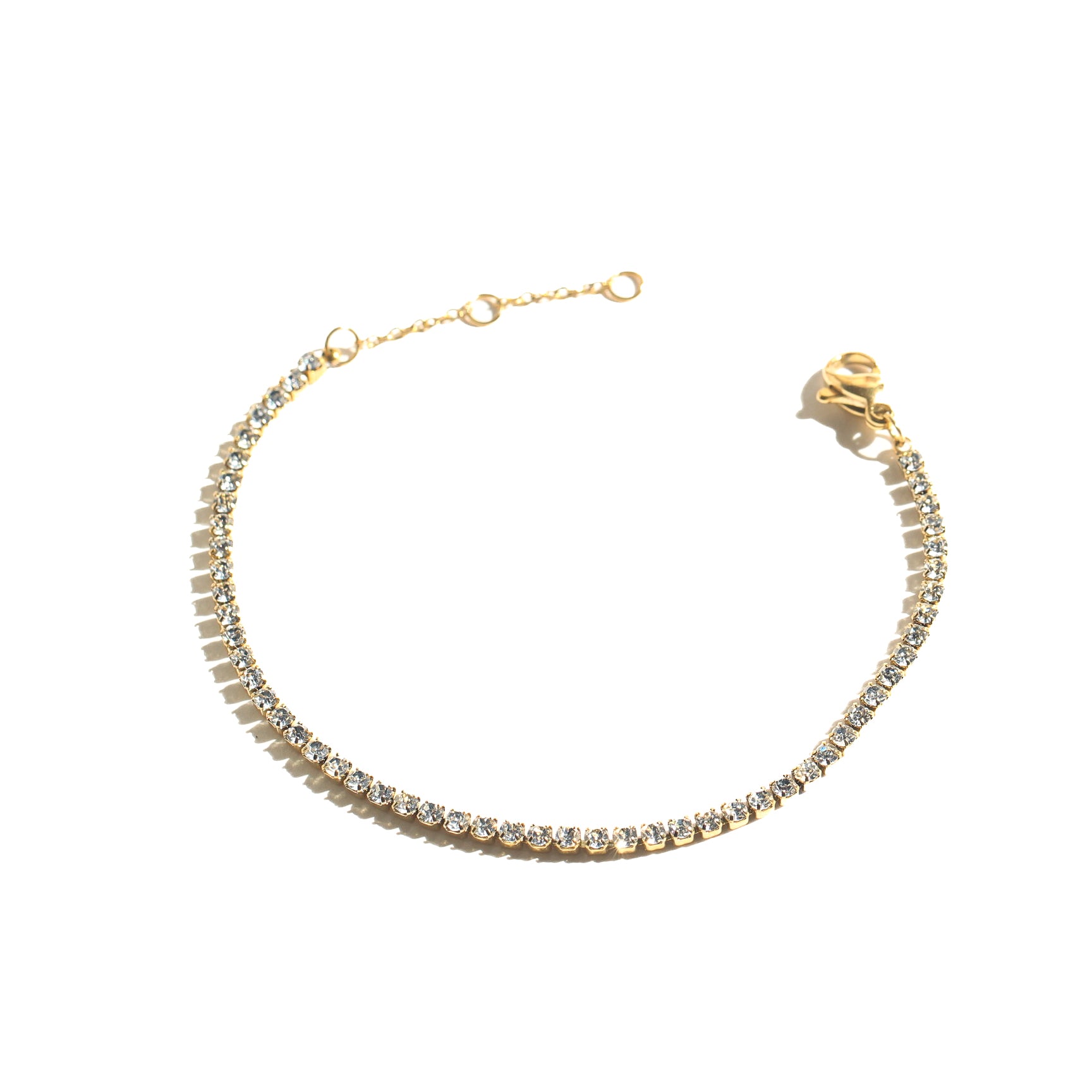 2mm Dainty - Stackable Tennis Bracelet