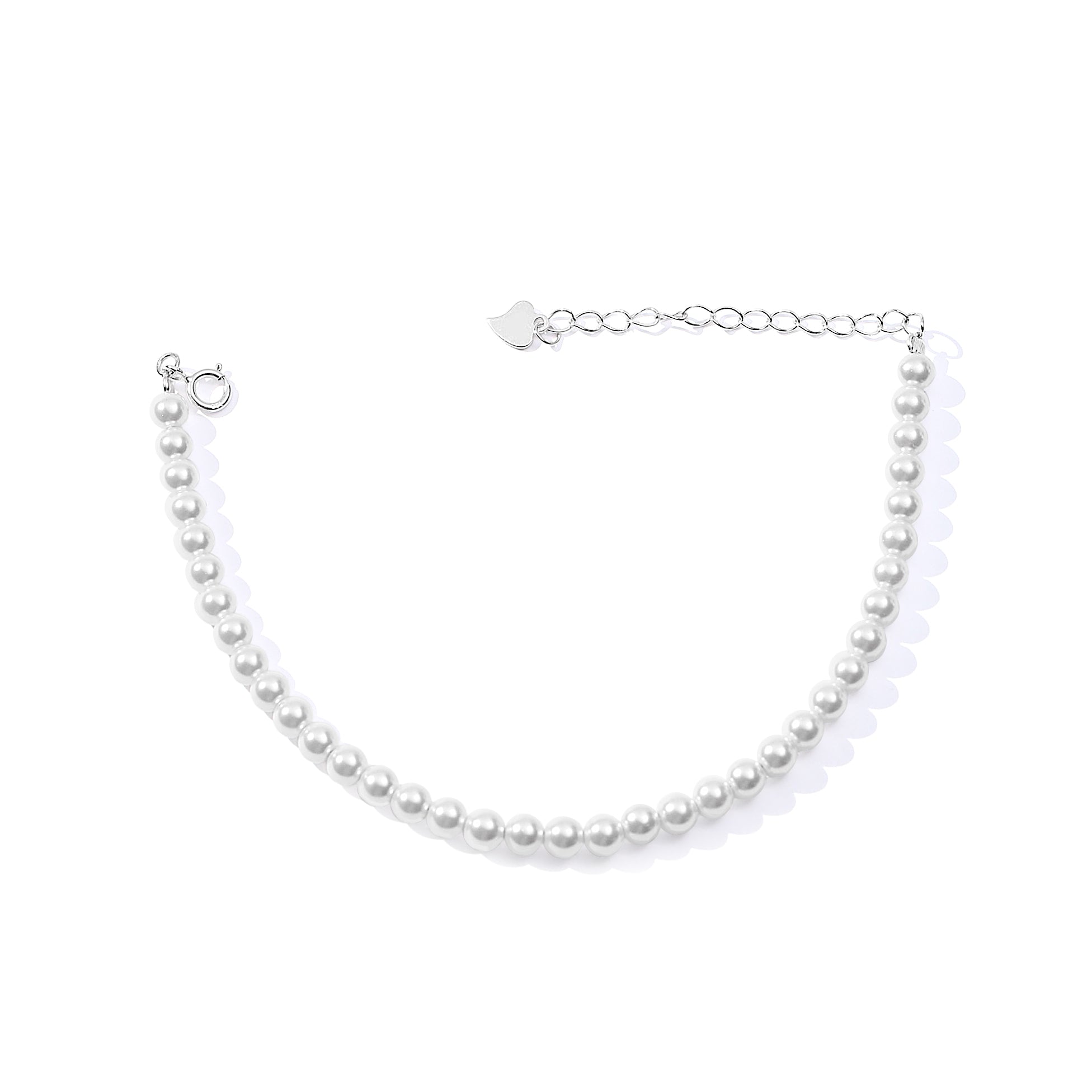 Thin Dainty Pearl Bracelet