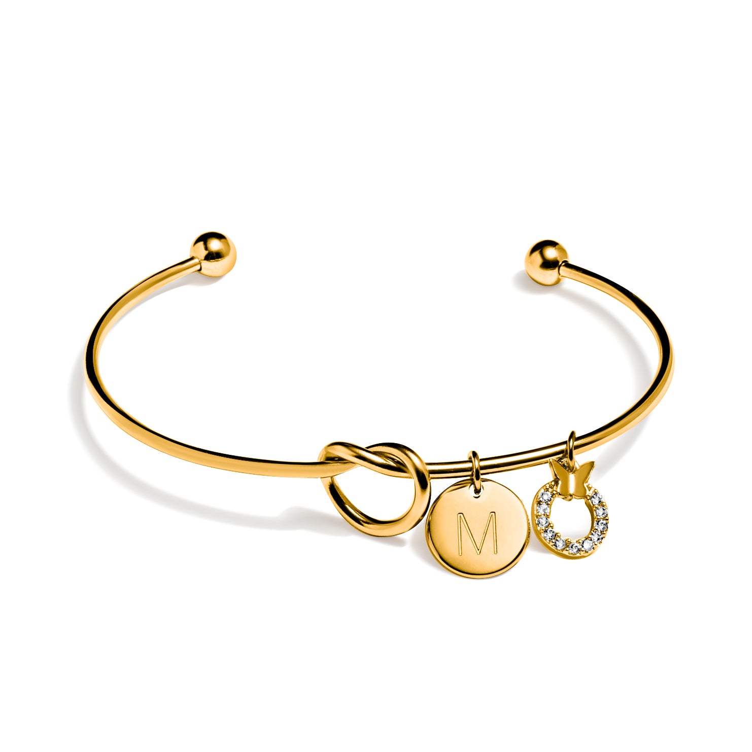 "Tie The Knot" - Butterfly Bangle