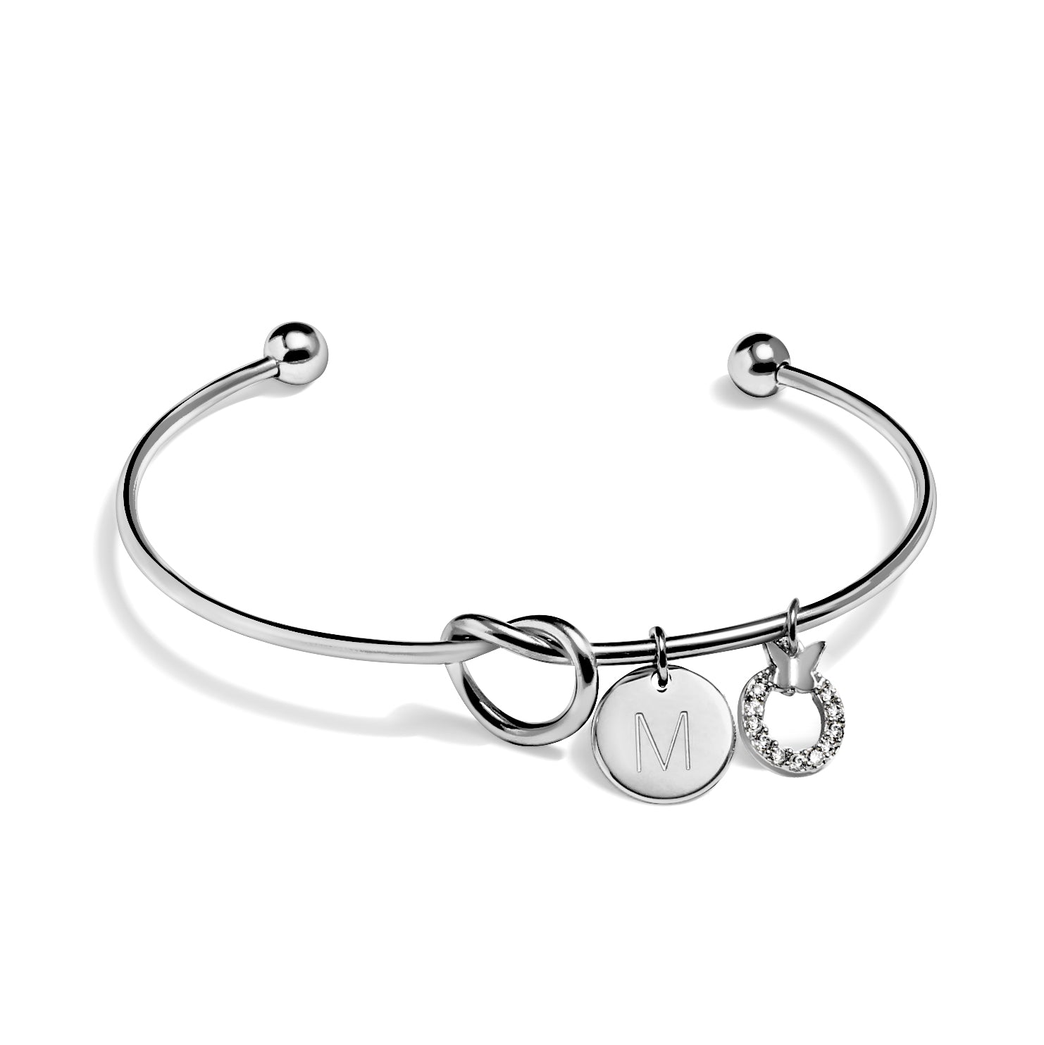 "Tie The Knot" - Butterfly Bangle