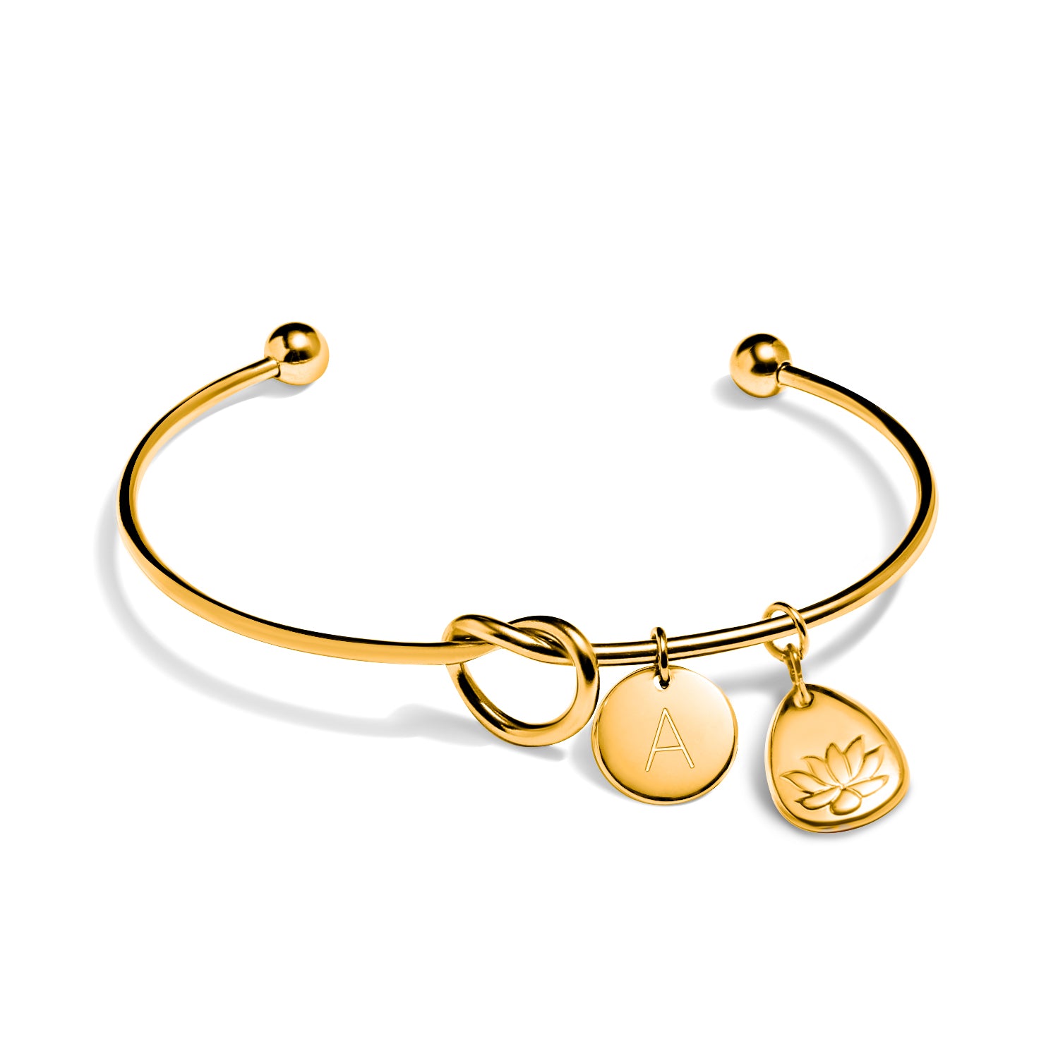"Tie The Knot" - Lotus Bangle