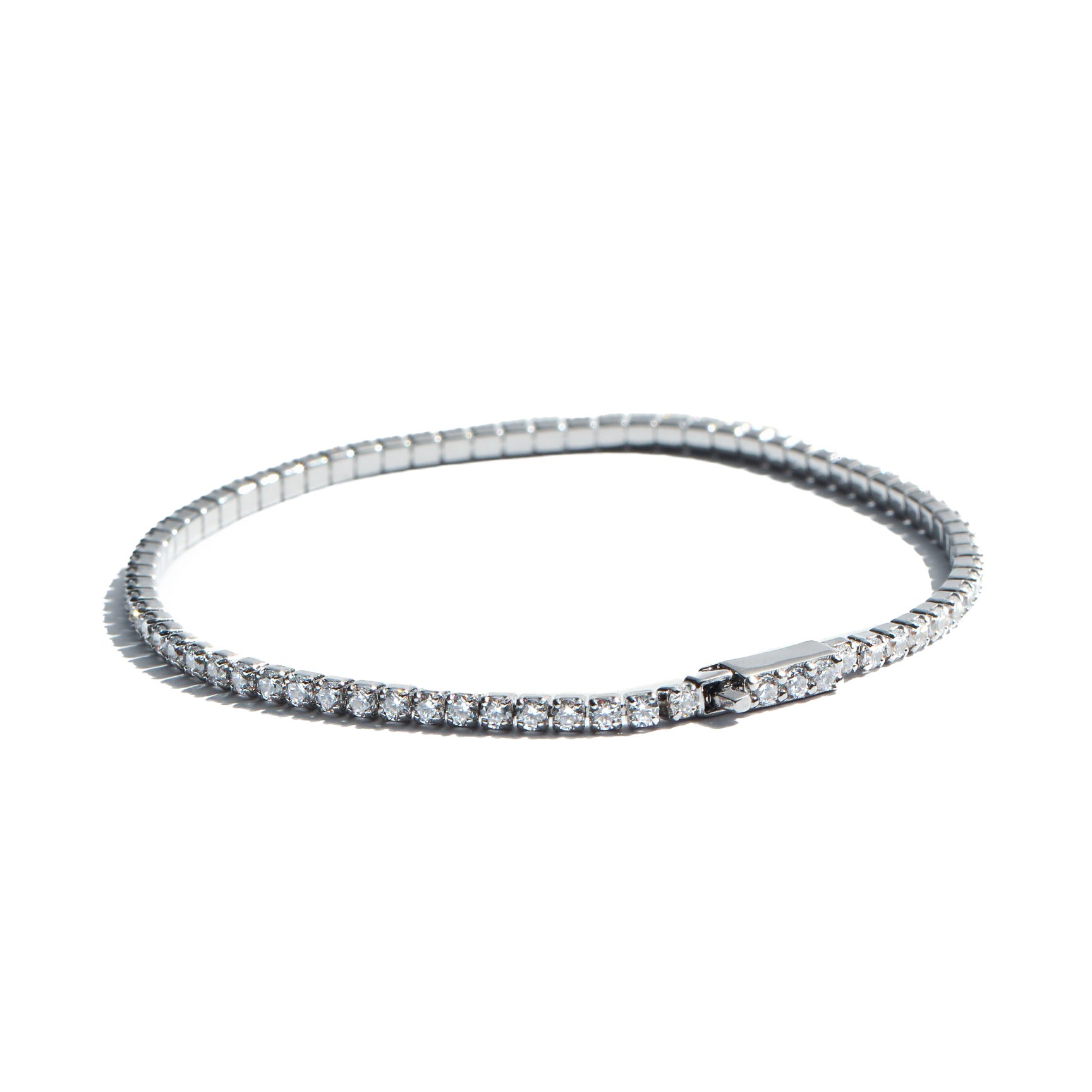 2mm Dainty Sterling Tennis Bracelet