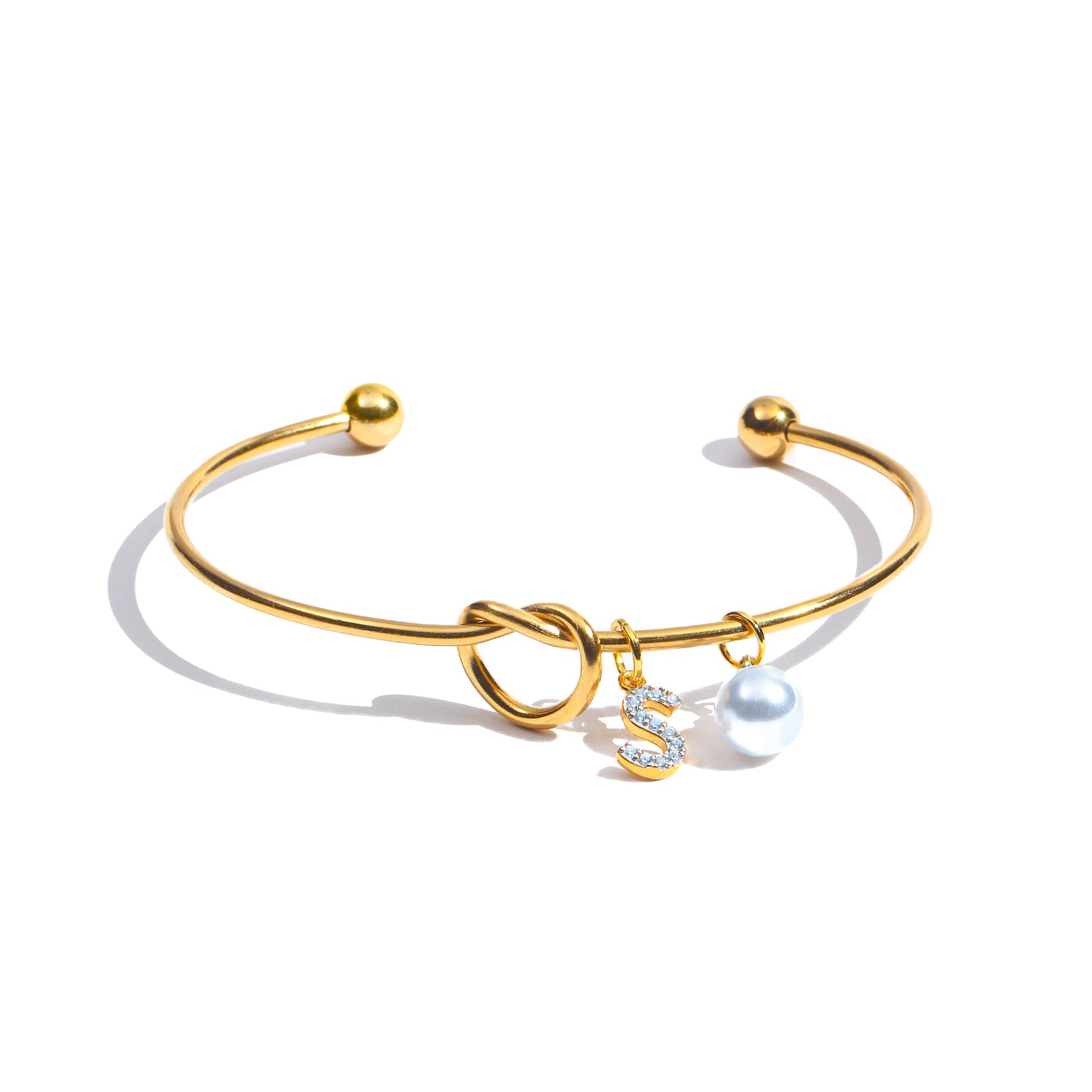 "Tie The Knot" - Studded Stack