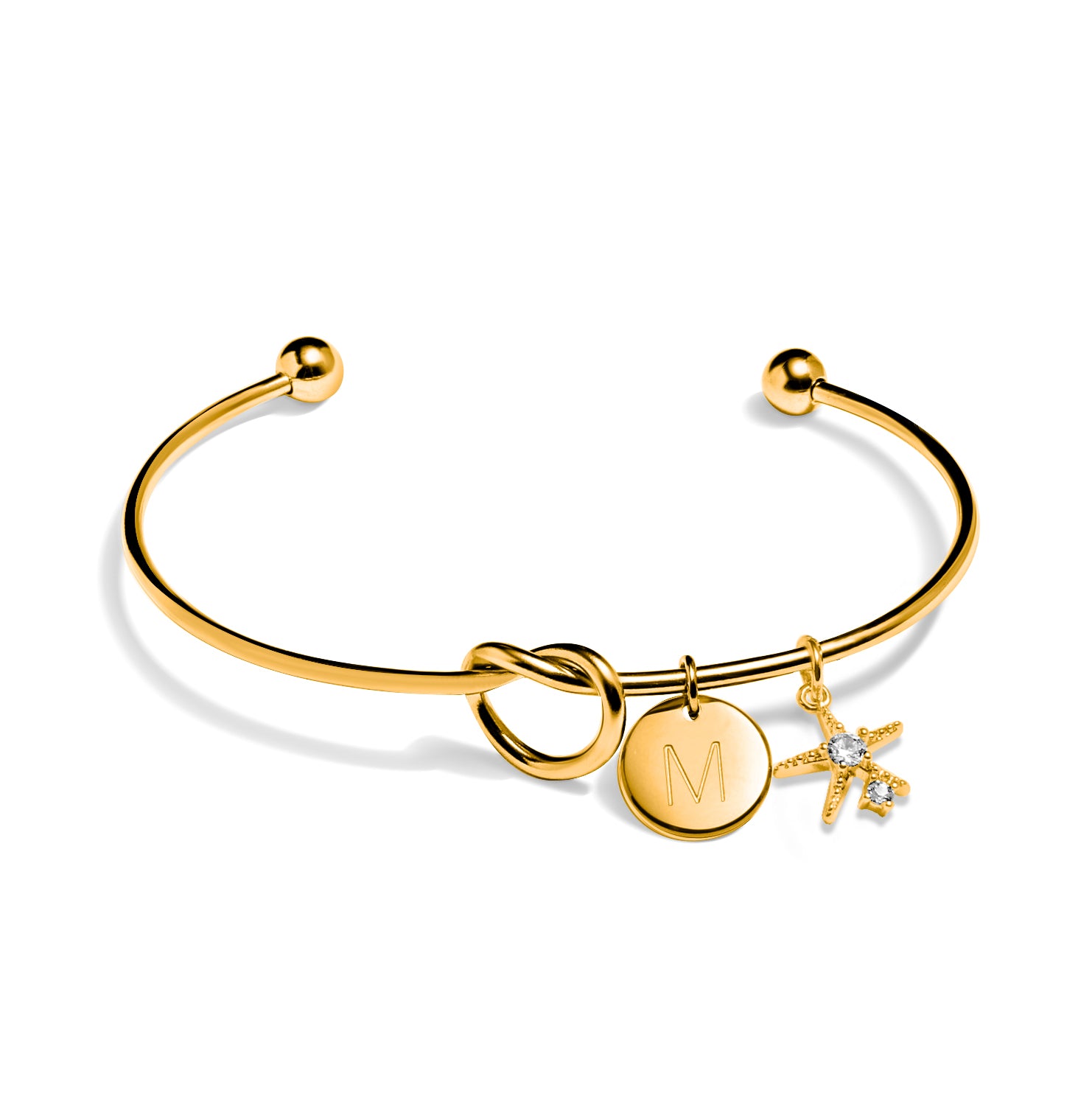 "Tie The Knot" - Starfish Bangle