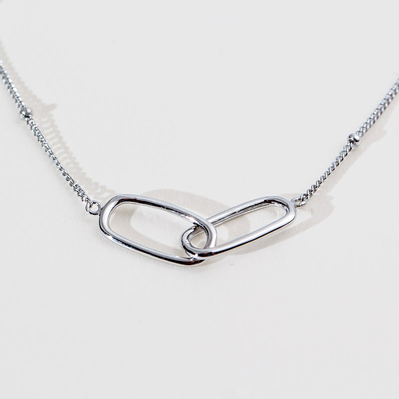 "Linked For Life" - Sterling Necklace