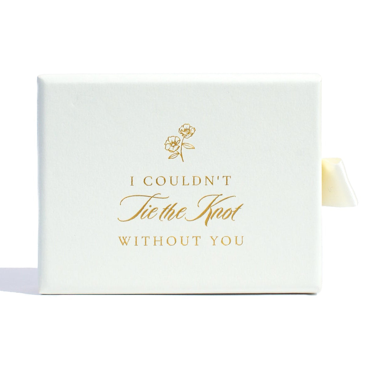 Proposal Card +"Tie The Knot" - Gift Box