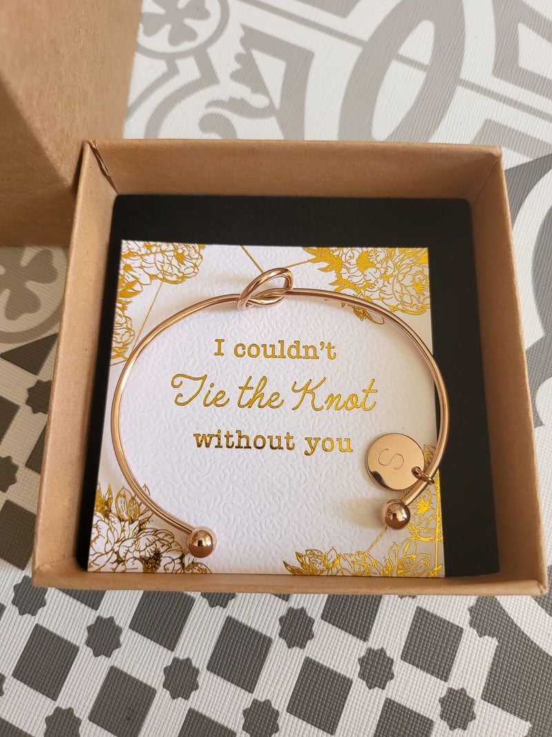 AC "Tie the Knot" Flower Girl bracelet