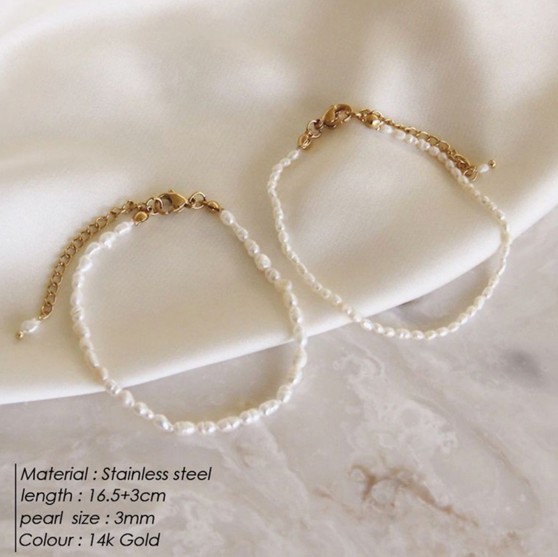 Pearl Bracelet Set