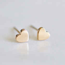 Dainty Heart Earrings