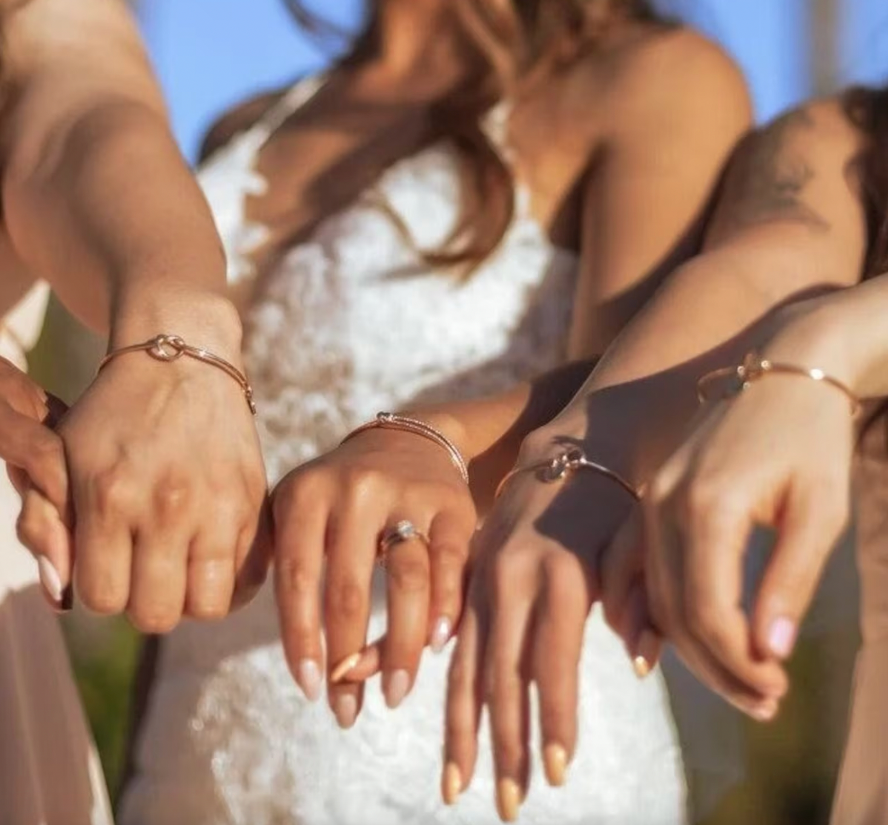 "Tie The Knot" - Opal Bangle