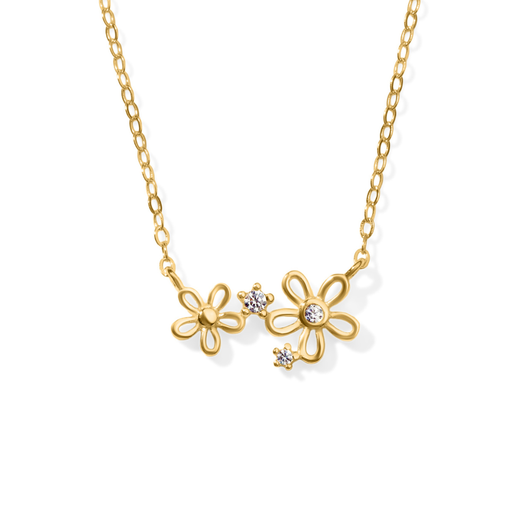 Flower Girl - Wildflower Studded Necklace