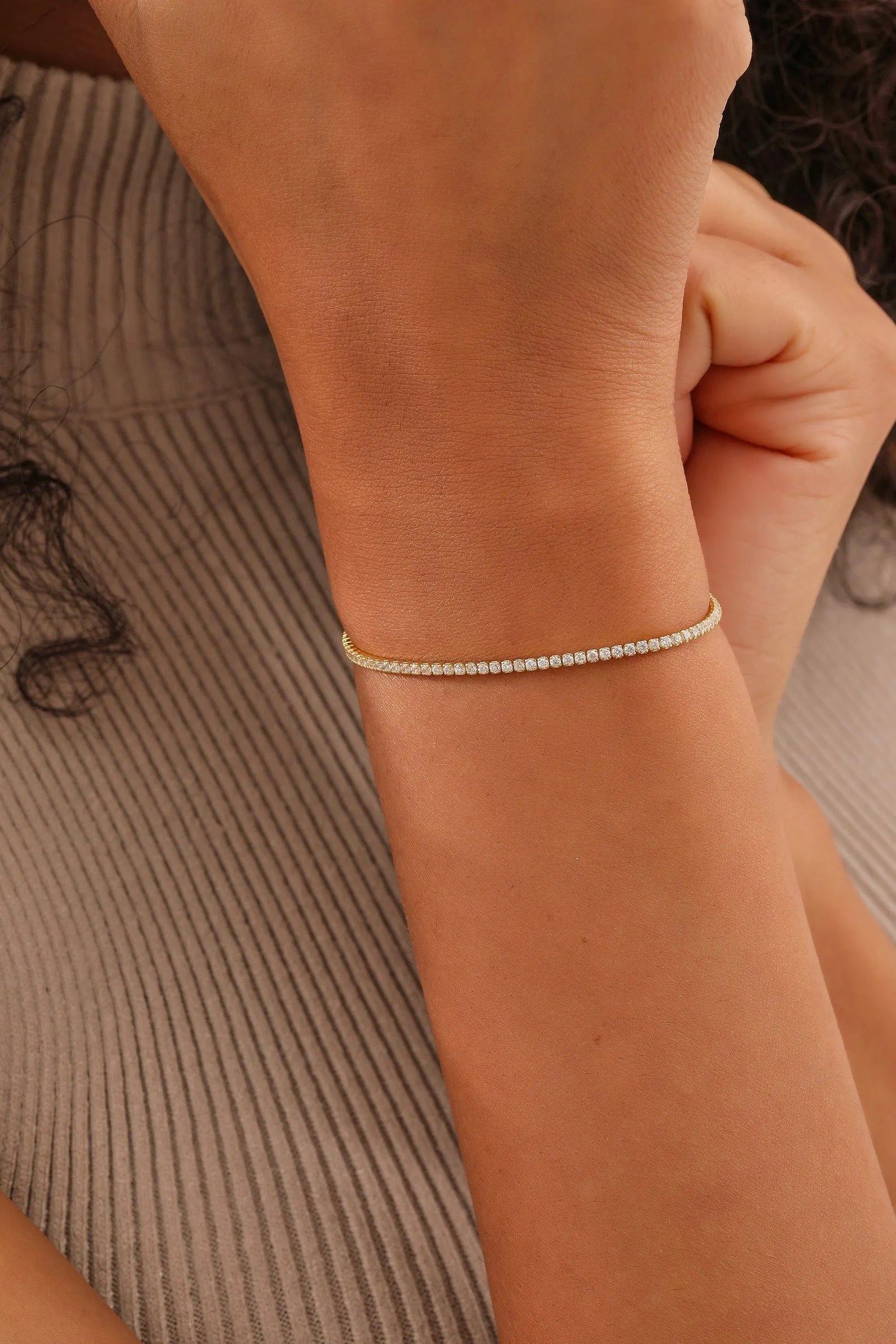 Dainty - Stackable Tennis Bracelet (Gift)